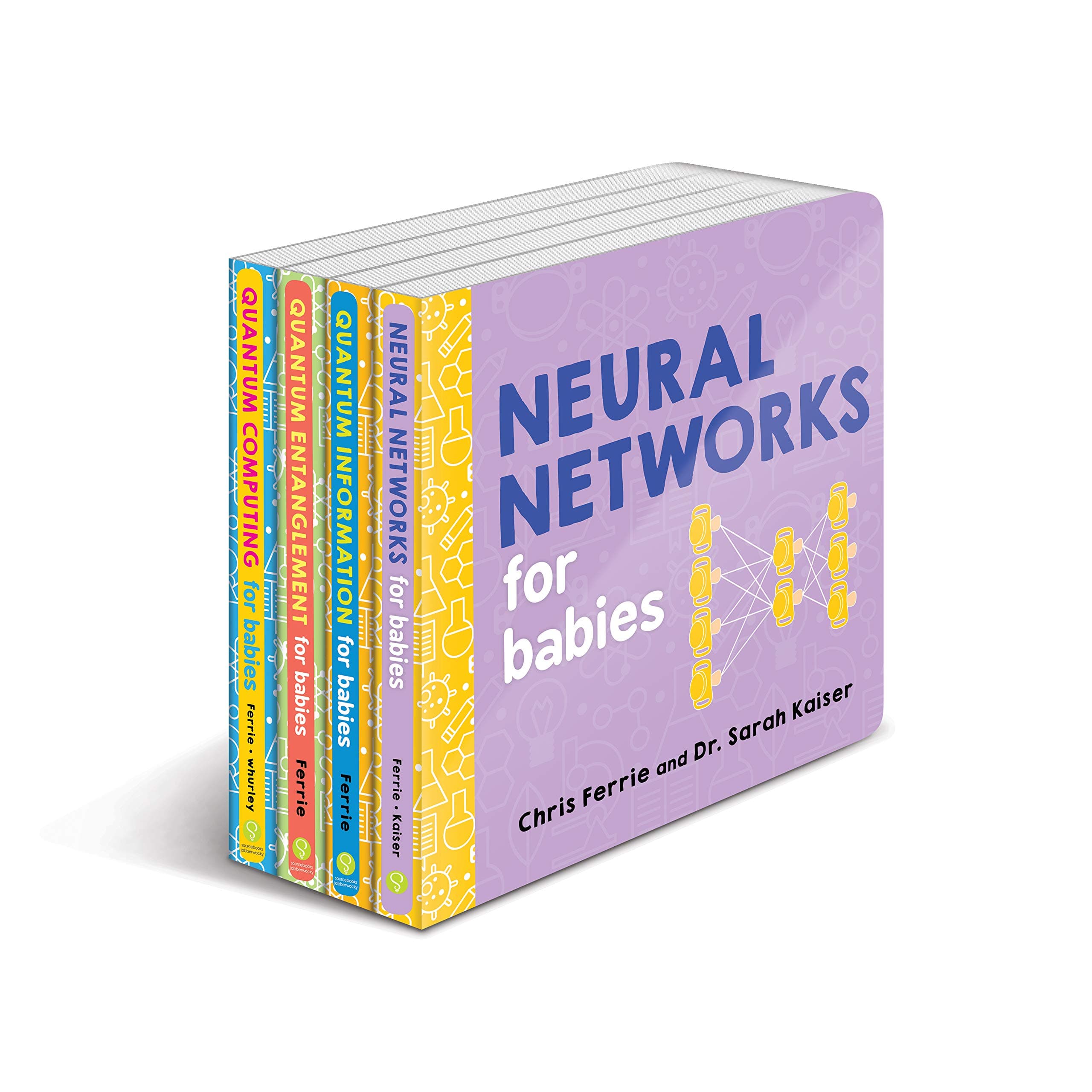 Sourcebooks Explore Baby University Quantum Science Board Book Set: STEM Books for Babies (Baby University Board Book Sets)