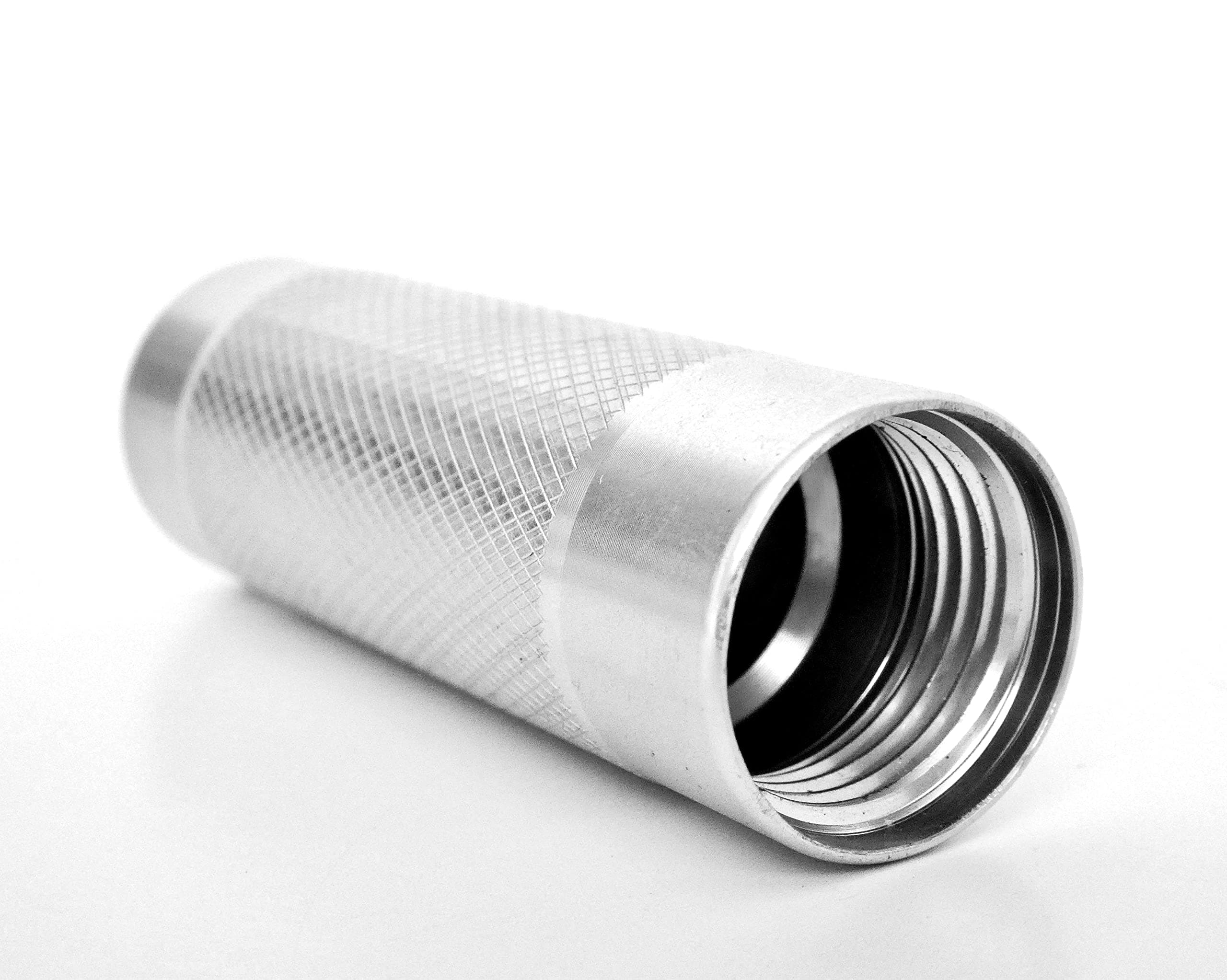 Impeccable Culinary Objects (ICO) Replacement Aluminum Charger Holder for Whipped Cream Dispenser, Silver