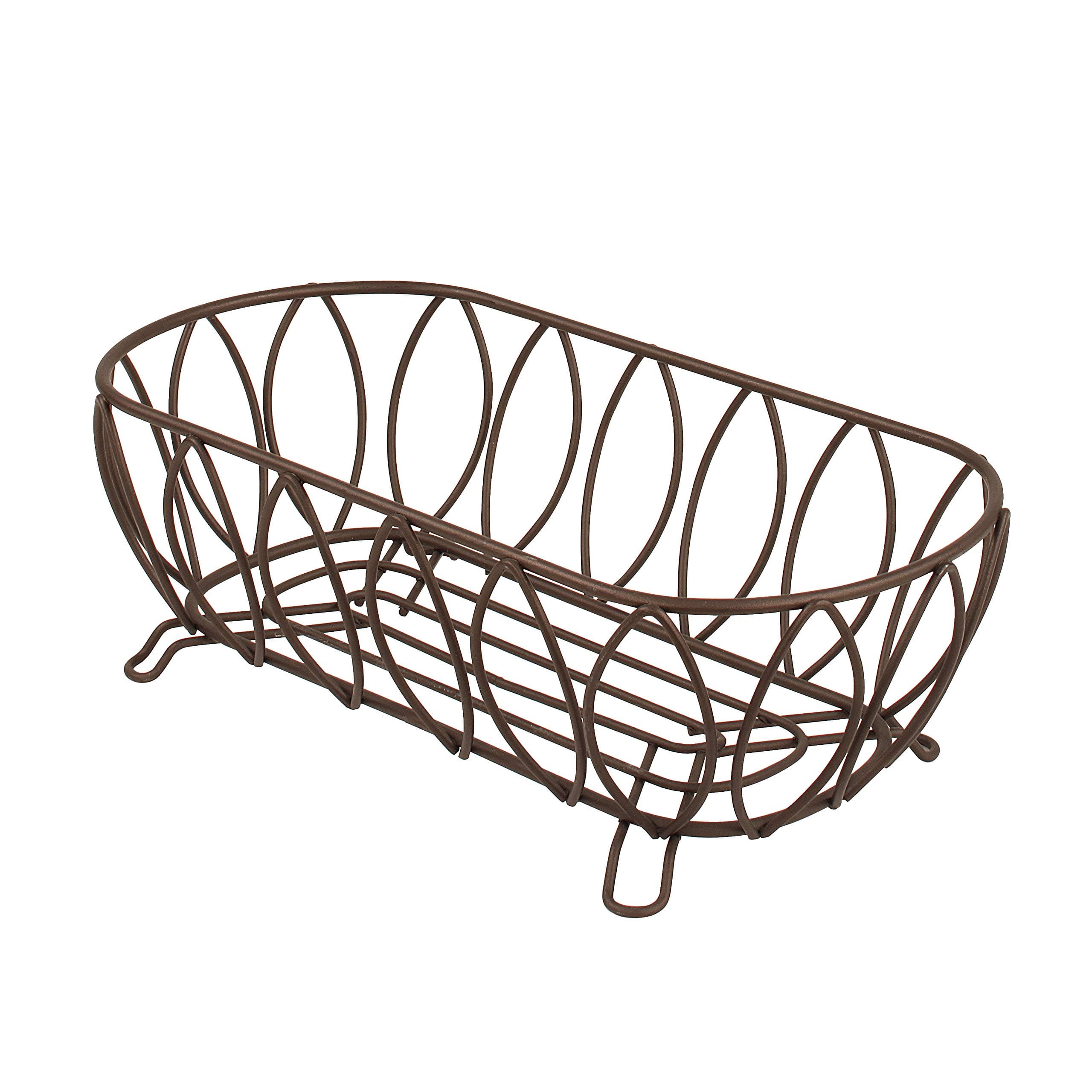 Leaf, Bronze Bread Basket
