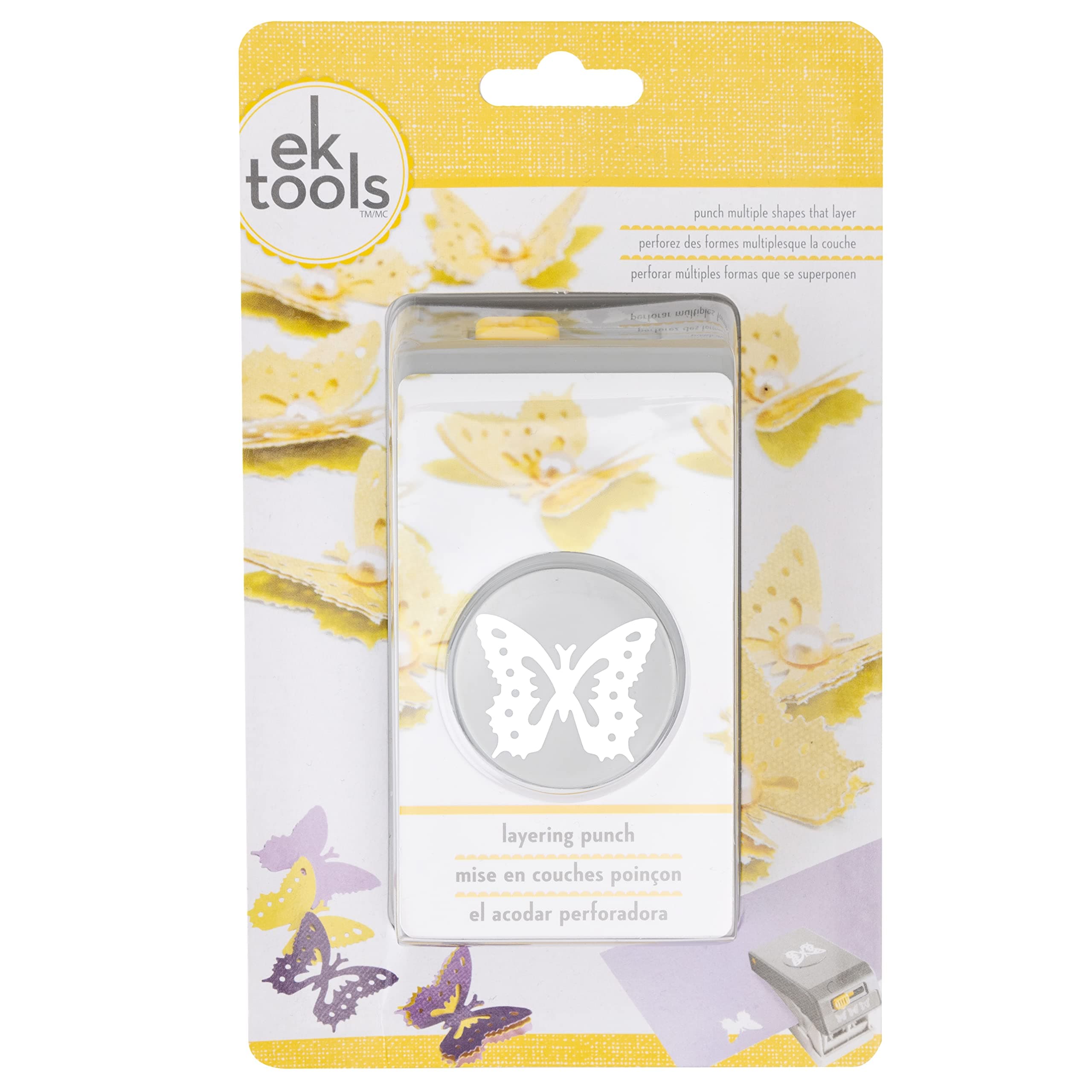 Layering Paper Punch, Butterfly, Package