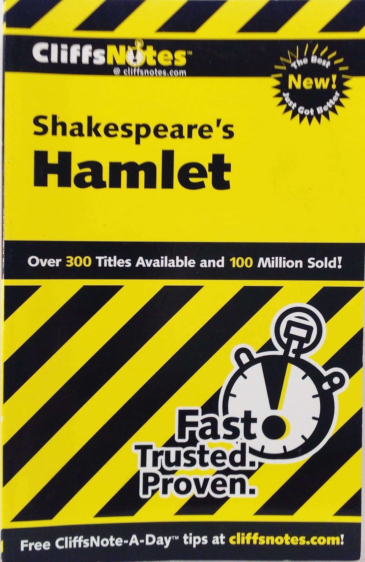 CliffsNotes on Shakespeare's Hamlet (Cliffsnotes Literature Guides)