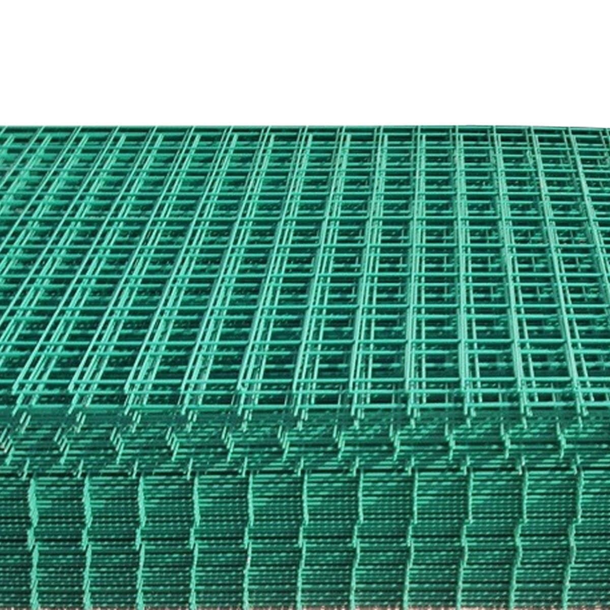 SuregreenPVC Welded Wire Panel | 4 Pack | 1.82m x 0.91m | 2" Holes