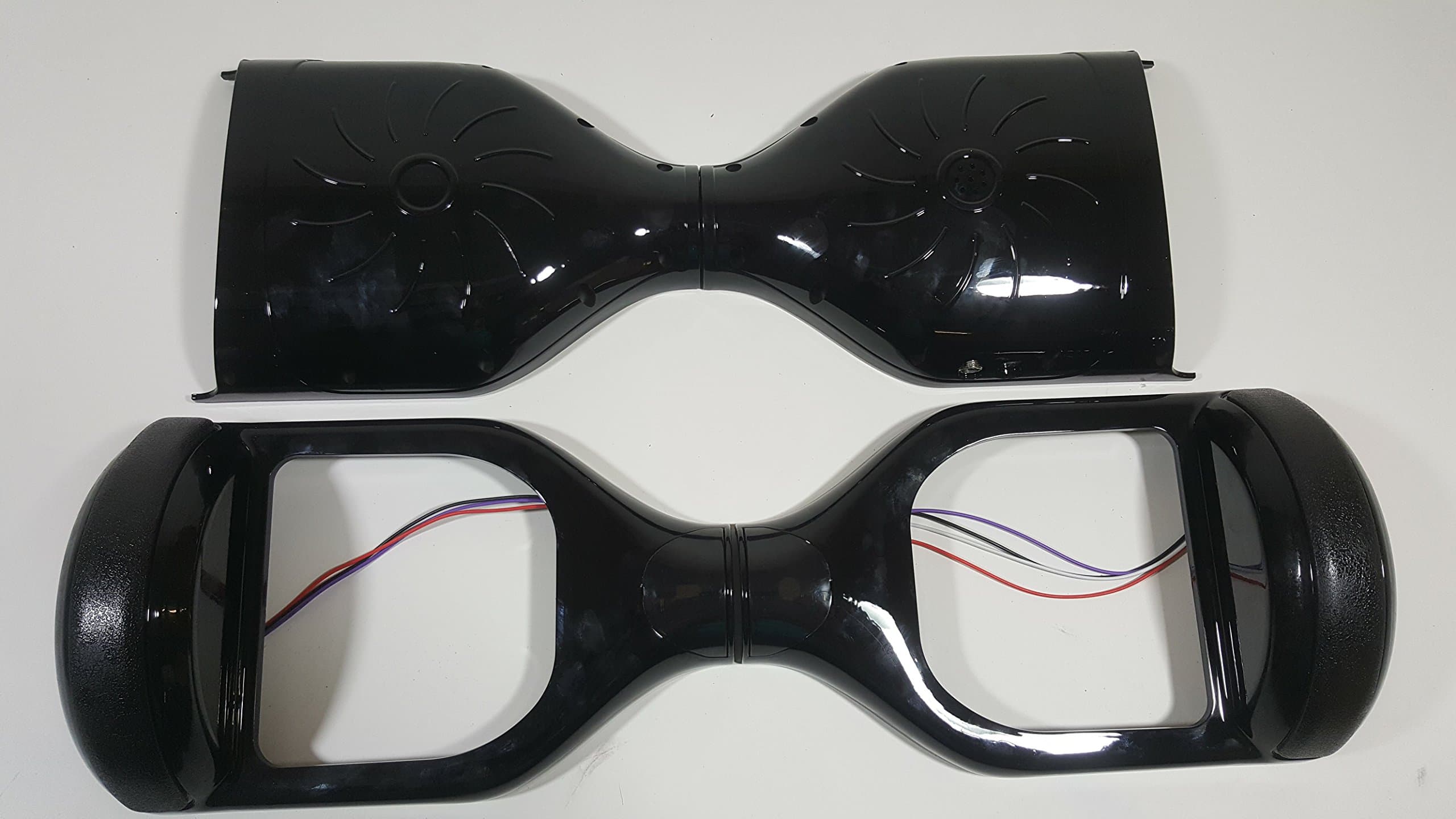 MDC Outer Shell Cover Case Kit, On/Off Switch, Charging Port, All Lights with Cover to 6.5" Self Balancing Electric Scooter