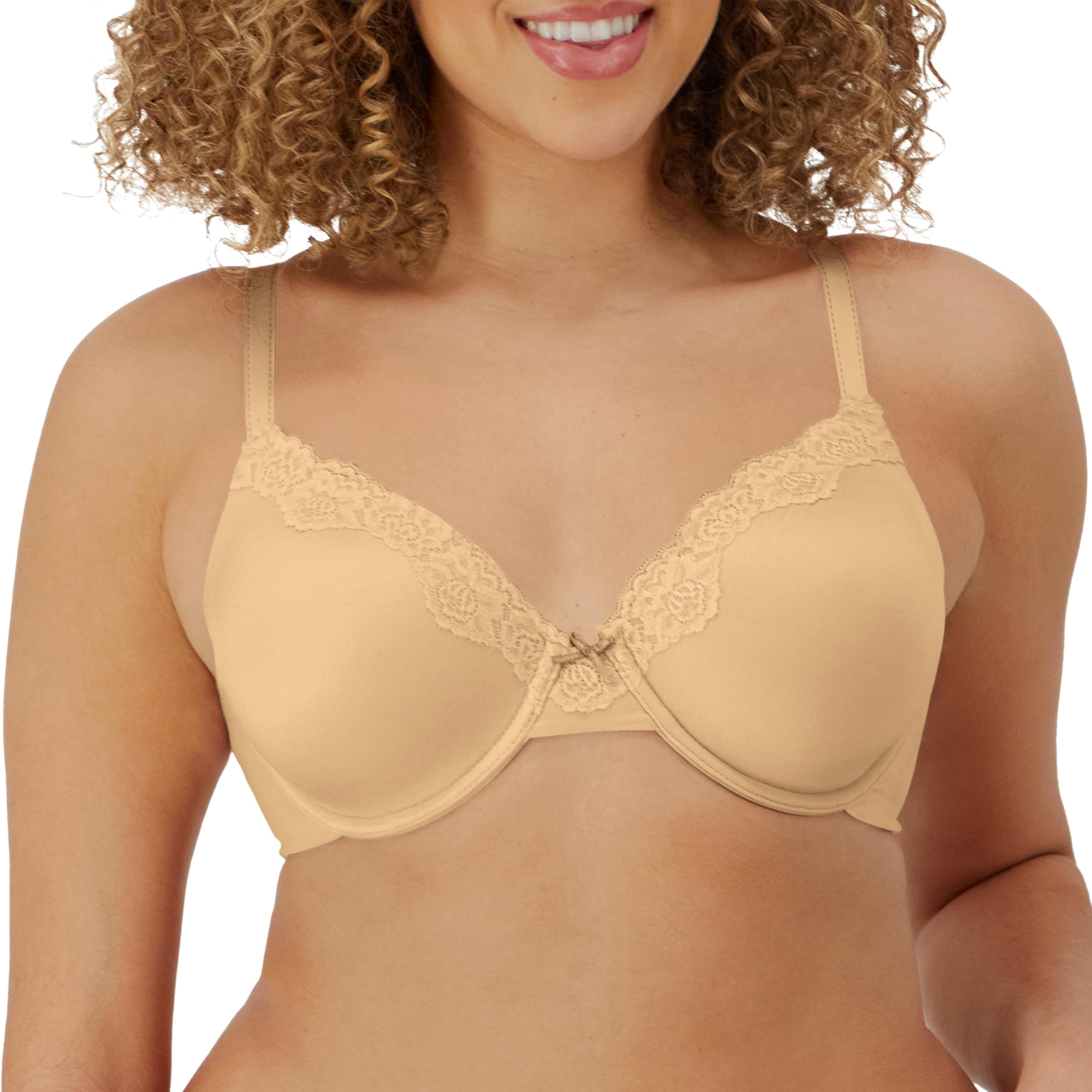 MaidenformWomen's Comfort Devotion Embellished Extra Coverage Contour Bra
