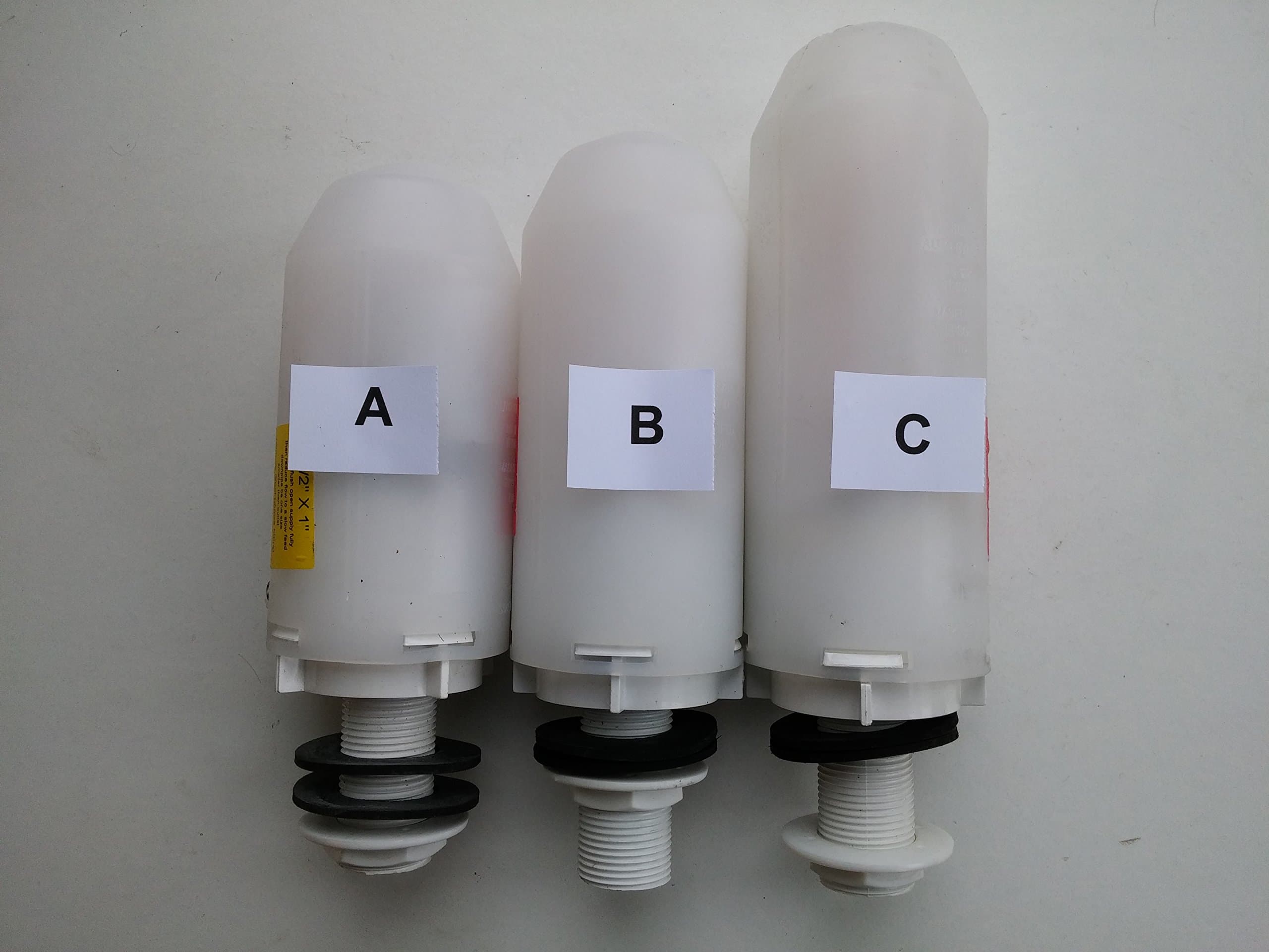 URINAL AUTO SYPHON TYPE B 61/4 INCH 9L 2 GALL 1" BSP OUTLET