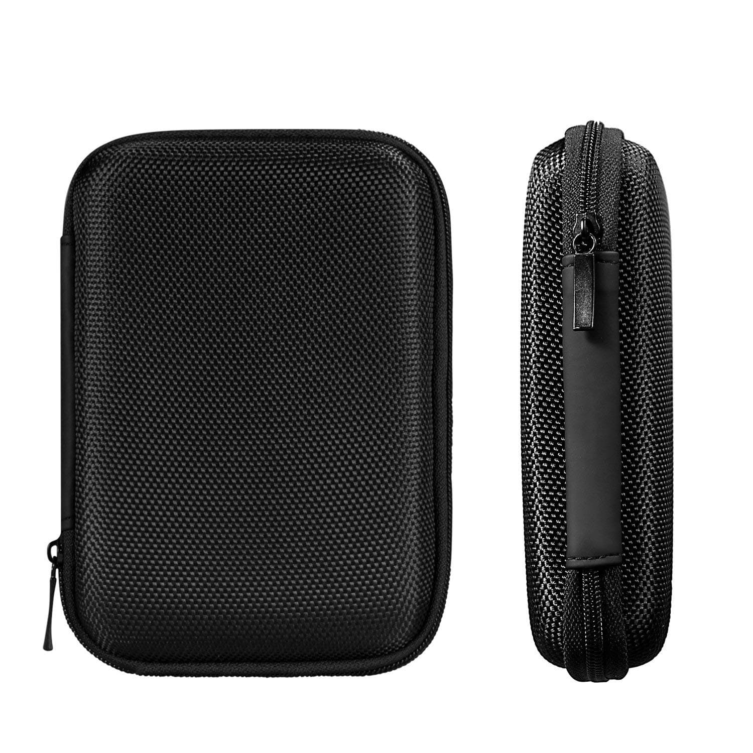 Hard Carrying Case, Timorn Shockproof Carrying Case Hard Shell Small Carry Case Universal Travel Case for Small Electronics and Accessories (Black, Pack of 1)