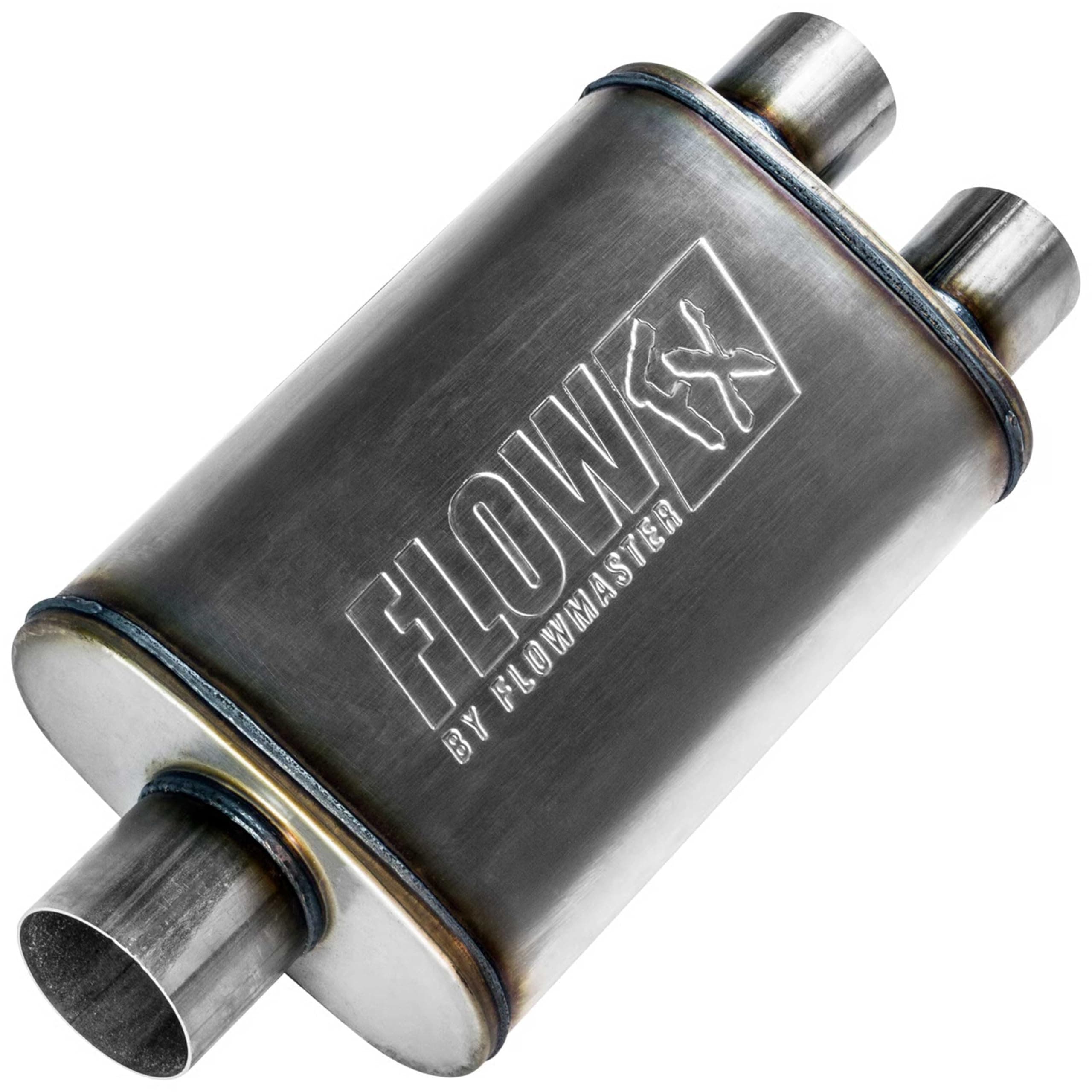 Flowmaster 72198 Exhaust Muffler, 1 Pack, Brushed