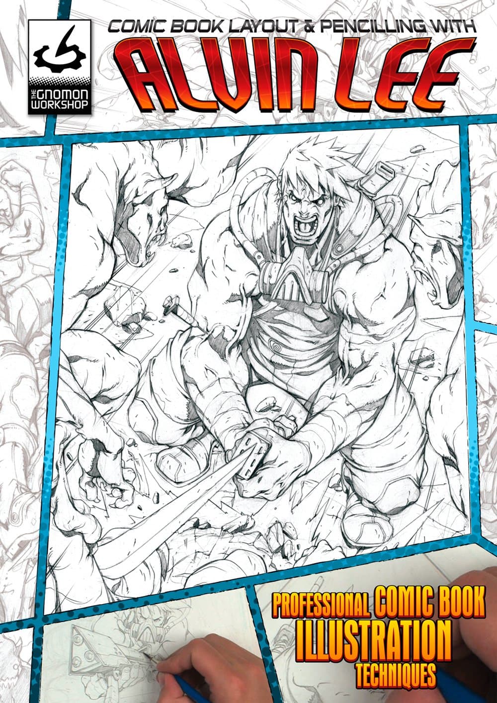 Comic Book Layout & Pencilling with Alvin Lee.