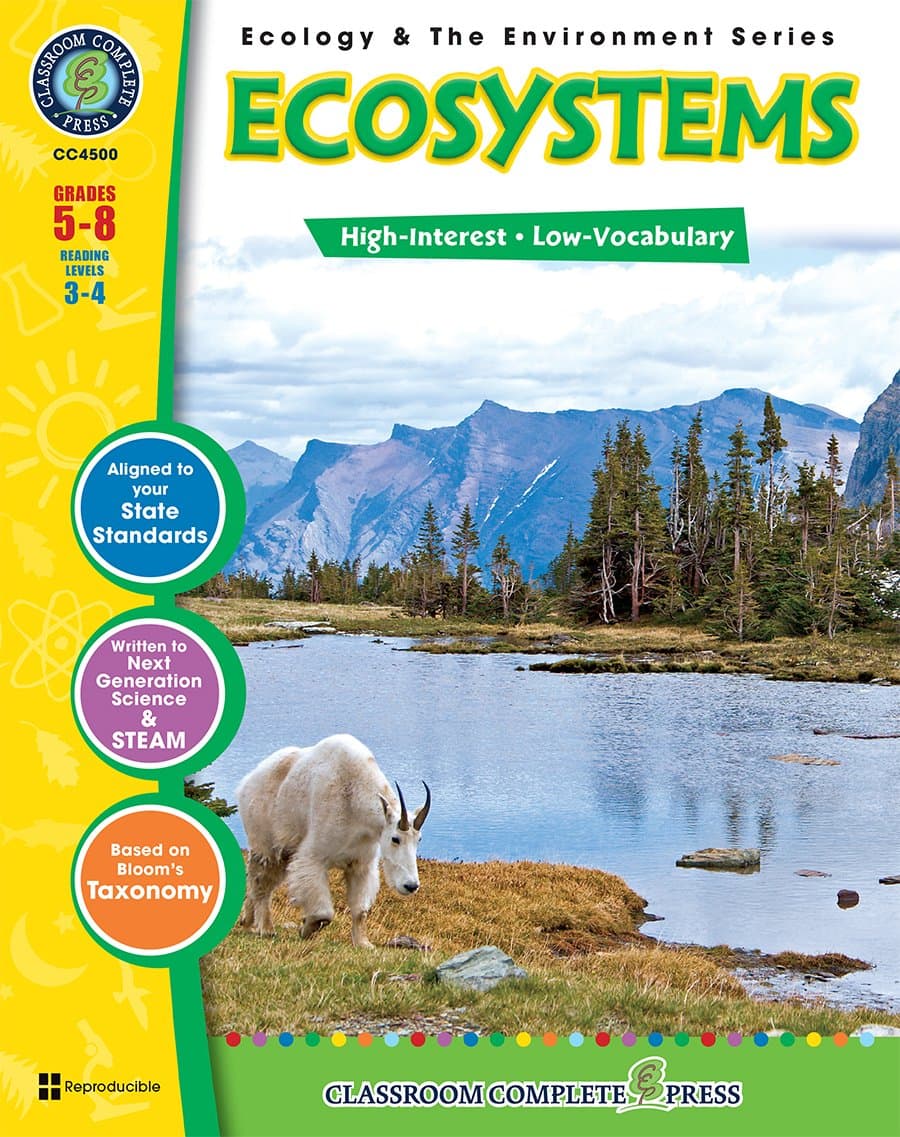 Ecosystems Gr. 5-8 - Classroom Complete Press (Ecology & the Environment Series)