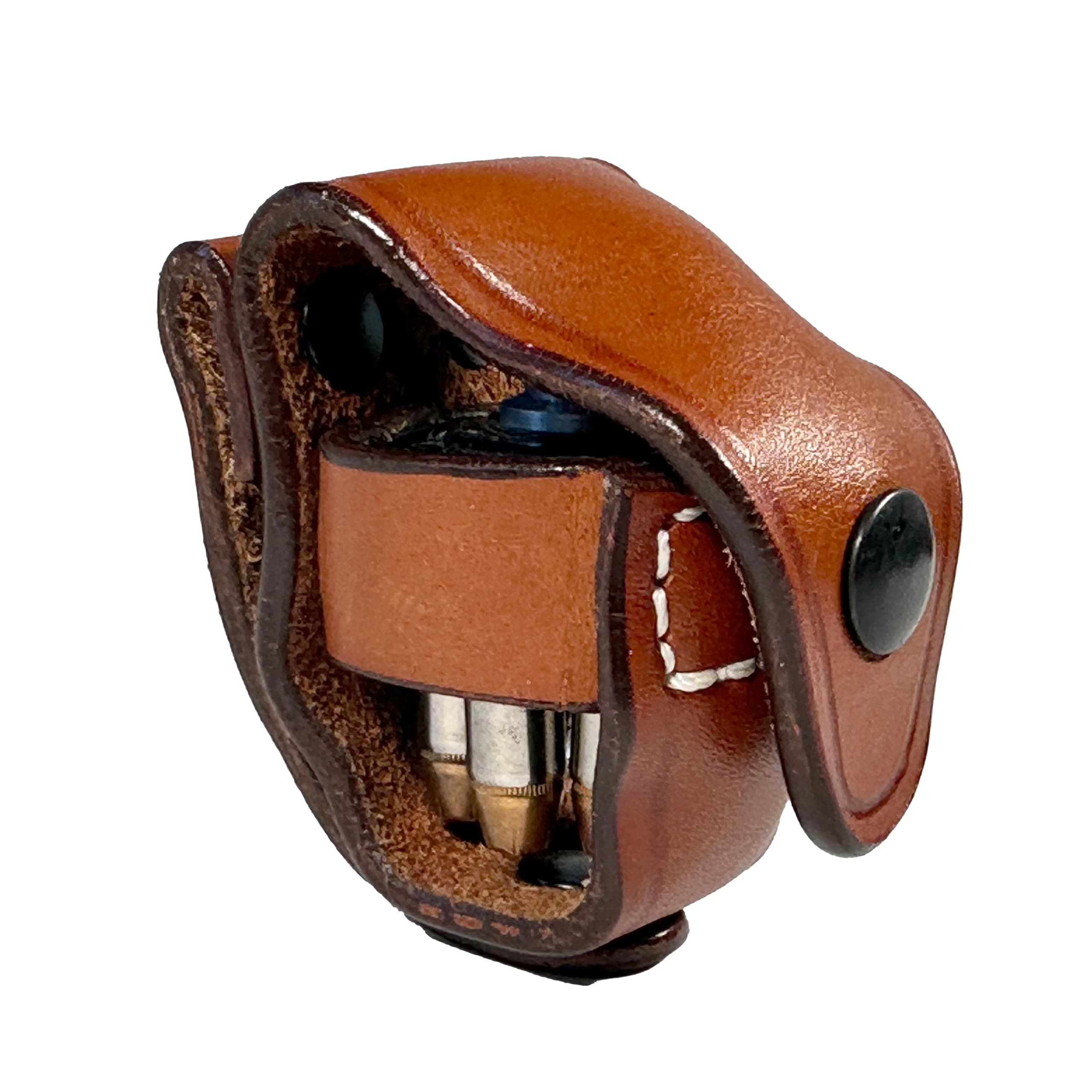 1791 Gunleather Speed Loader Holster, Speedloader Pouch for 357 and 38 Special Revolver Speed Loaders, Fits 5 Shot and 6 Shot Speedloaders