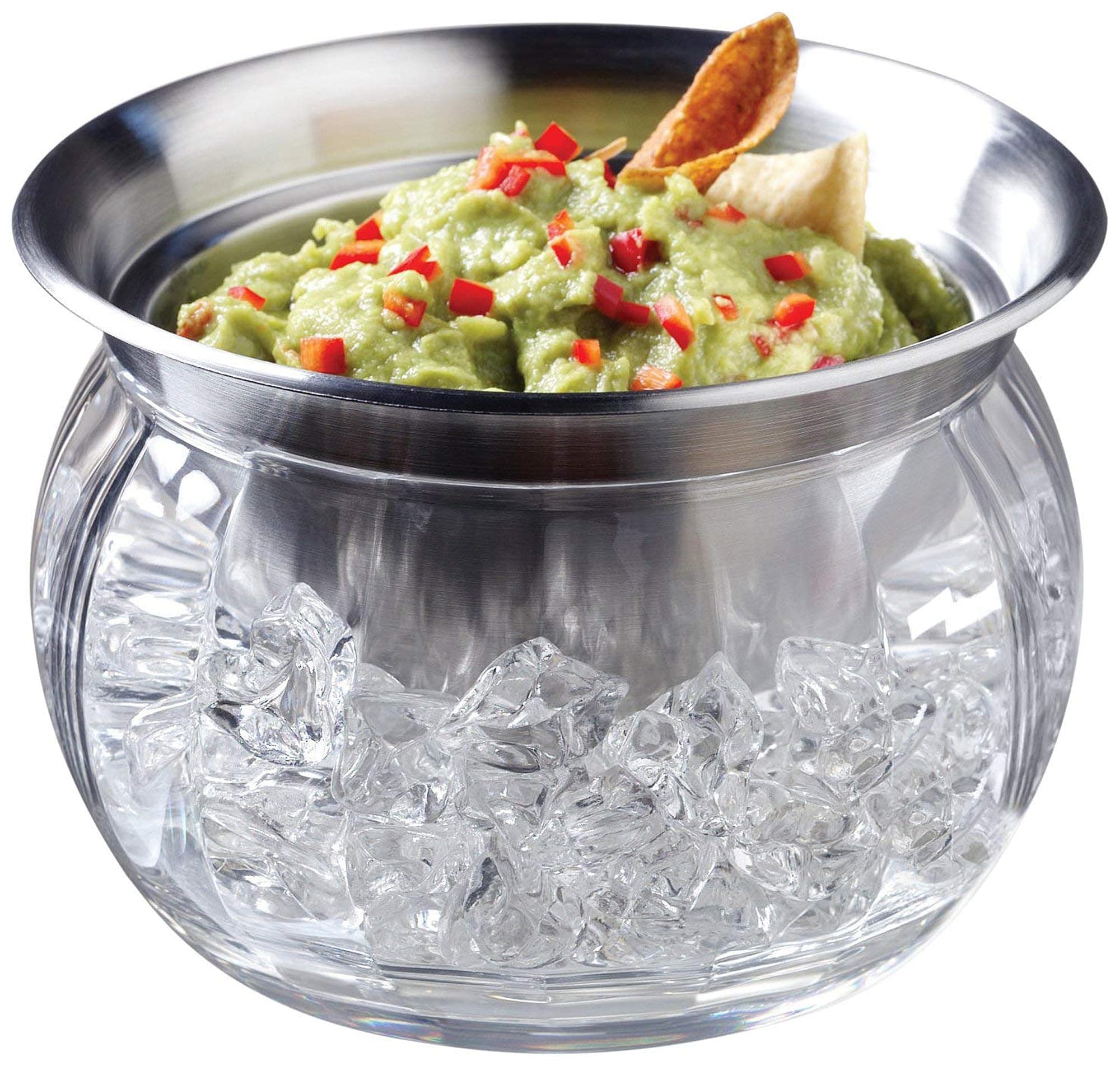 Dips On Ice Stainless-Steel Bowl, 16oz