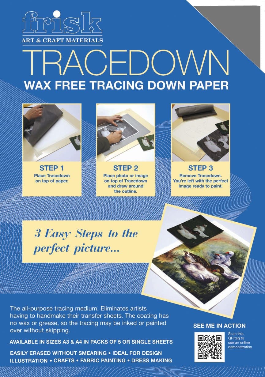 Tracedown A3 Graphite - Pack Of 5 Sheets