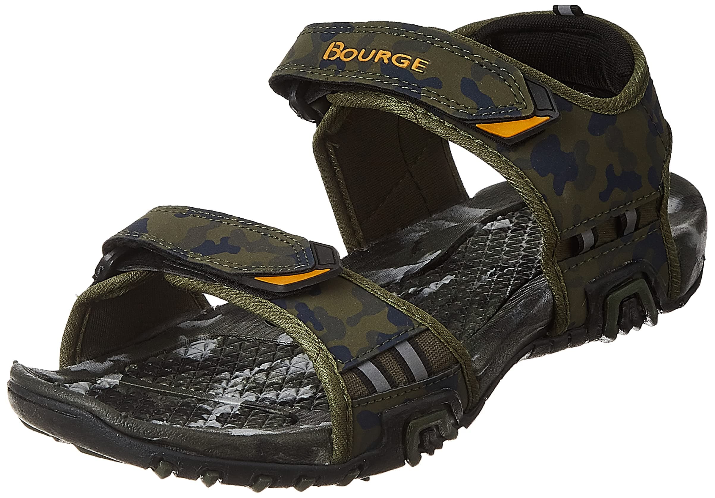 BourgeGarda-150 Navy and Orange Floaters