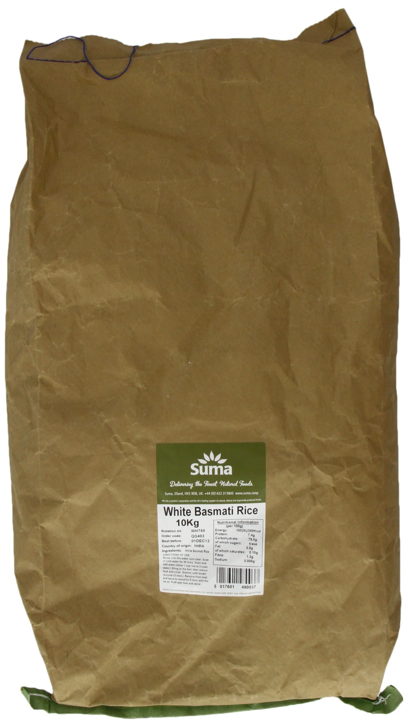 Suma White Basmati Rice 10 Kg