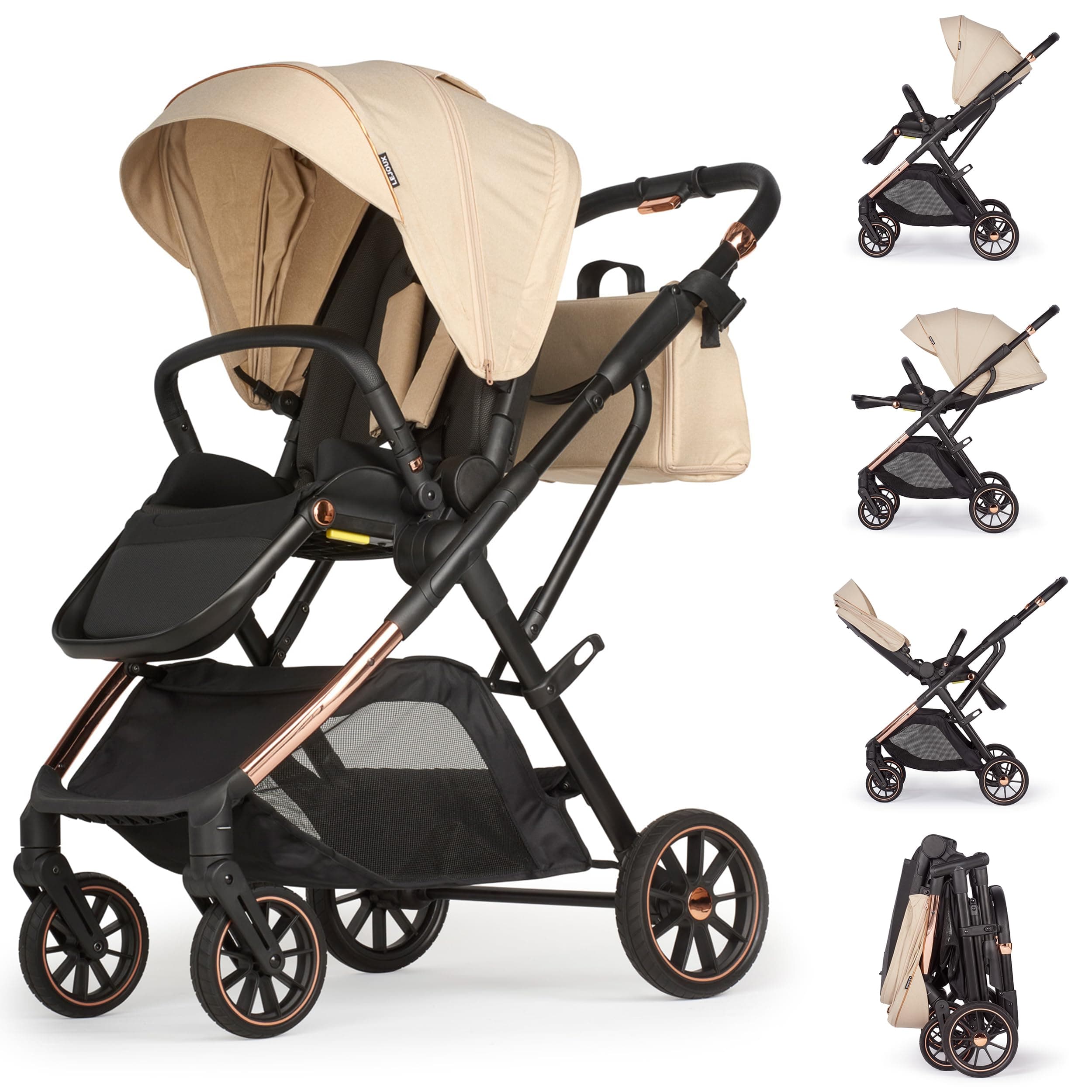 Baby Pushchair (Beige)
