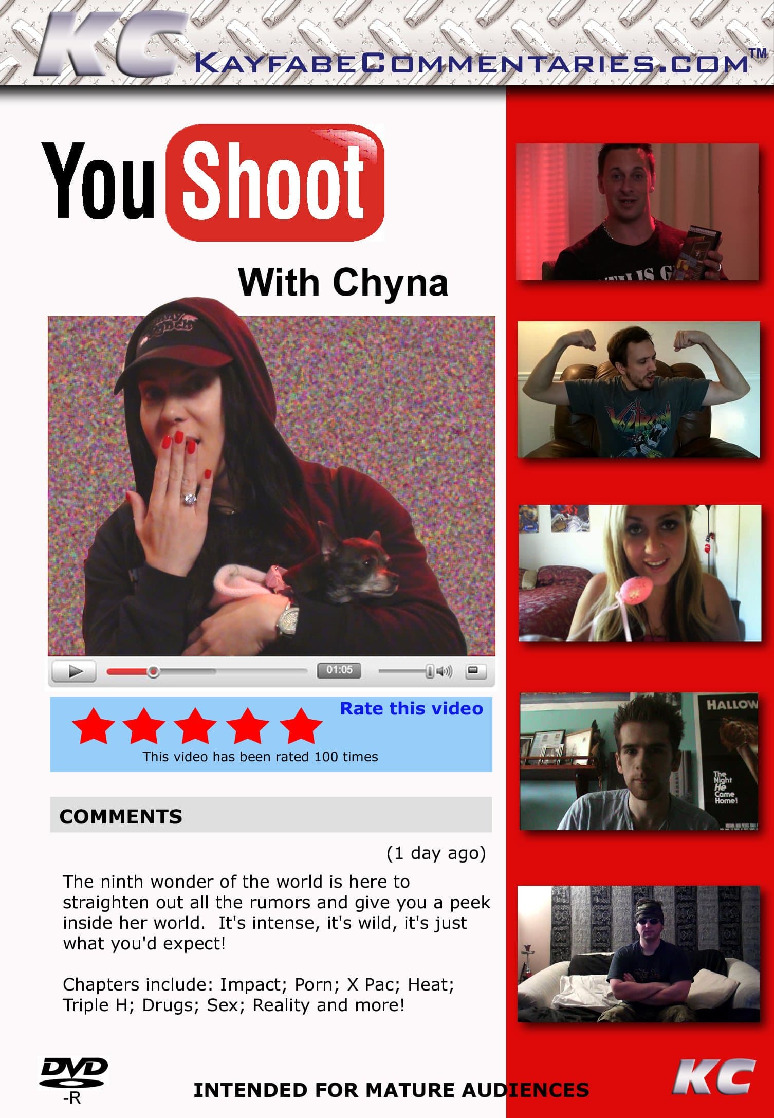 Official YouShoot Interview with Chyna DVD