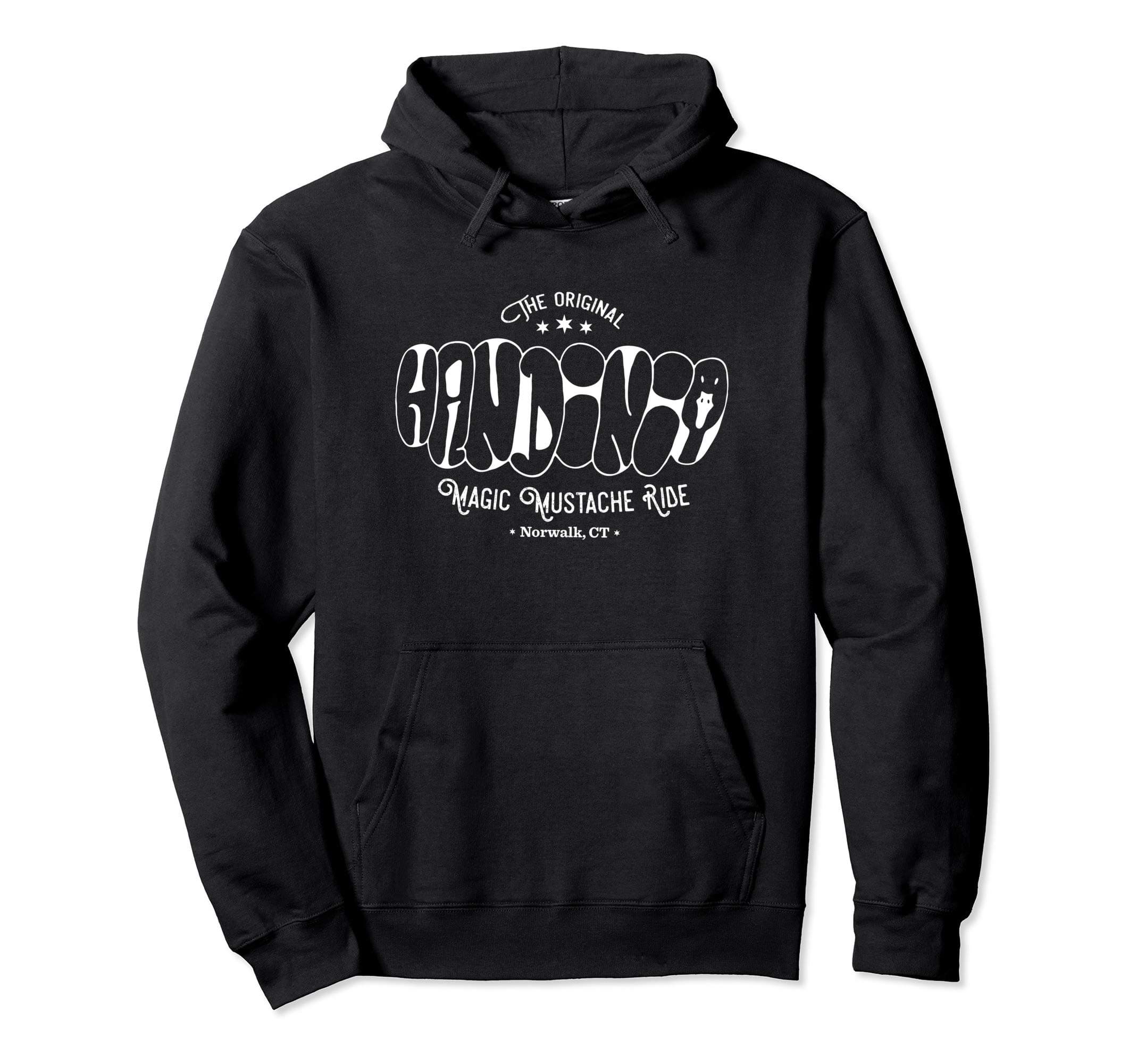 The Original Handini Magic Mustache Ride Pullover Hoodie
