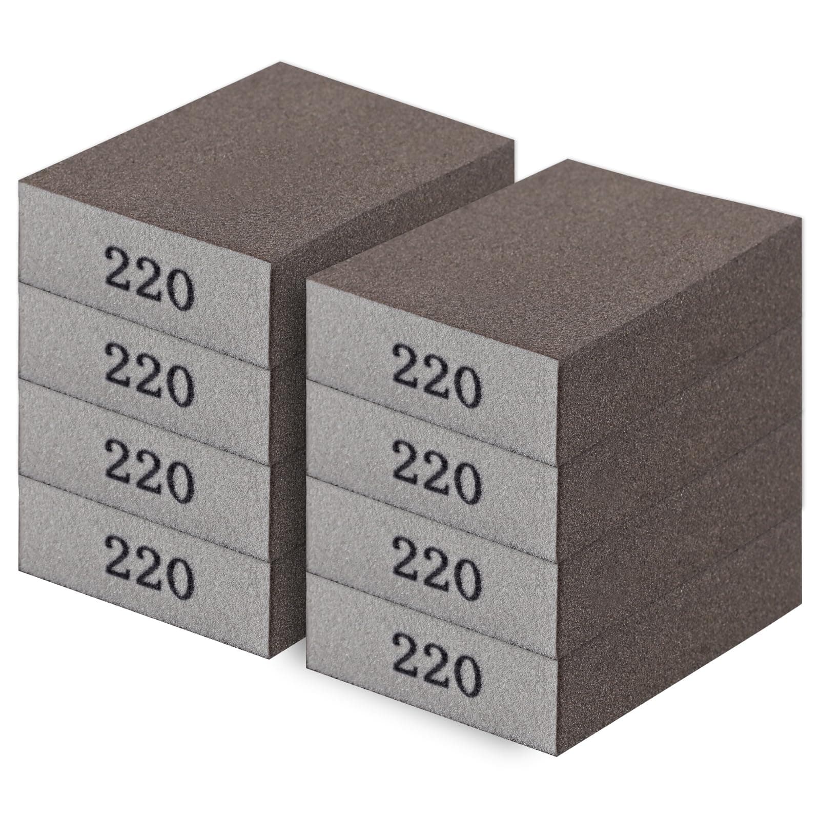 Romeda 8-Pack Sanding Sponge, 220 Grit