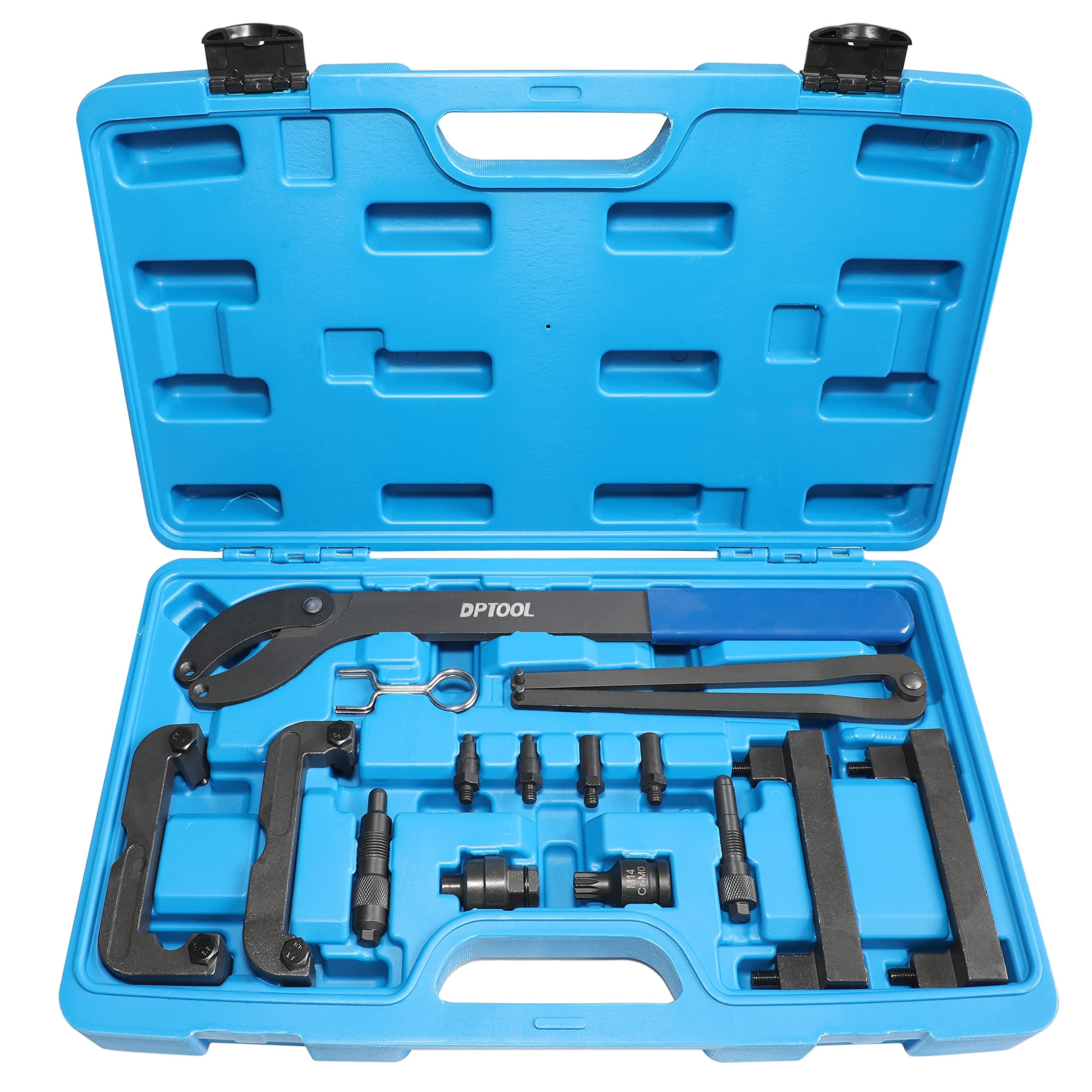 DPTOOL Engine Timing Tool Kit Compatible with VW Audi 2.0 2.4 2.8 3.0T 3.2 4.2 5.2 Engine A4 A6 A6L A8 Q5 Q7 R8 Camshaft Alignment Locking Tool Set Replace T40133 T40070 T40058 T10172 T40069 T10035