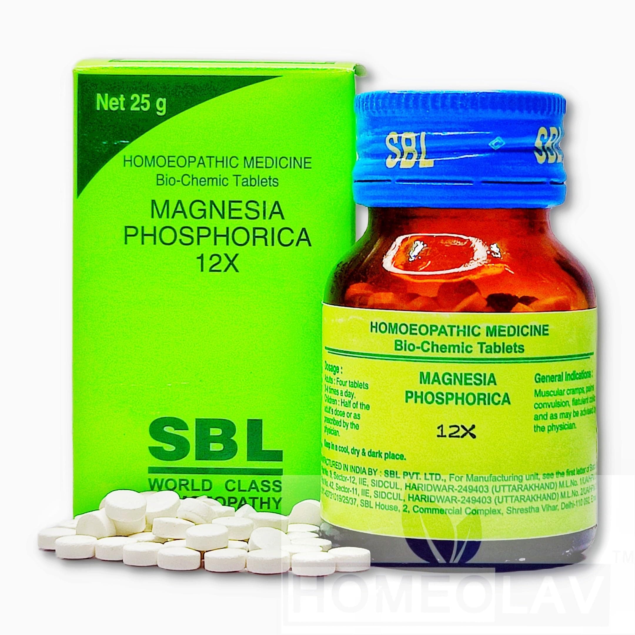 SBL Magnesia phosphorica 12x || Pack of 3(25gx3)