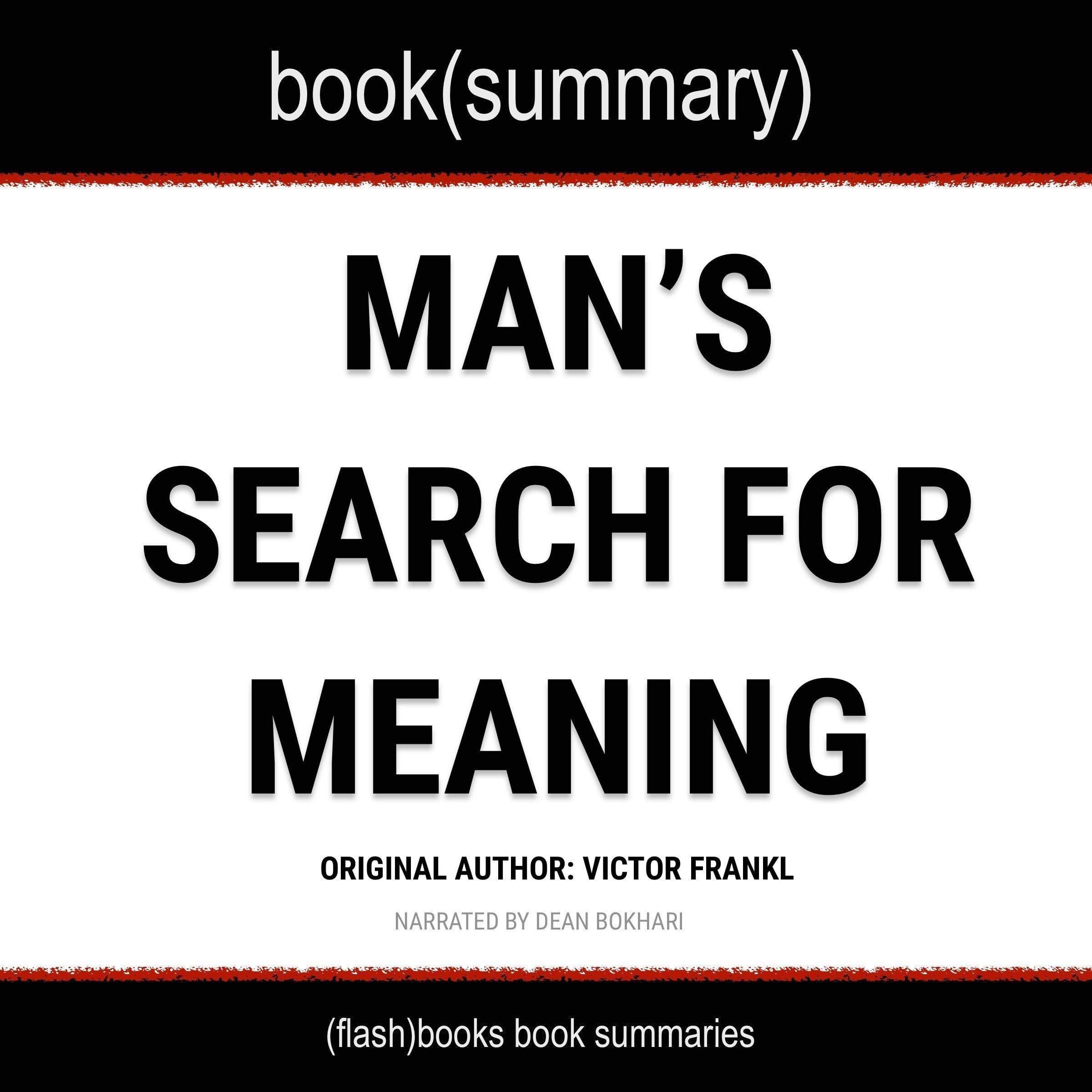 Man's Search for Meaning by Viktor Frankl - Book Summary