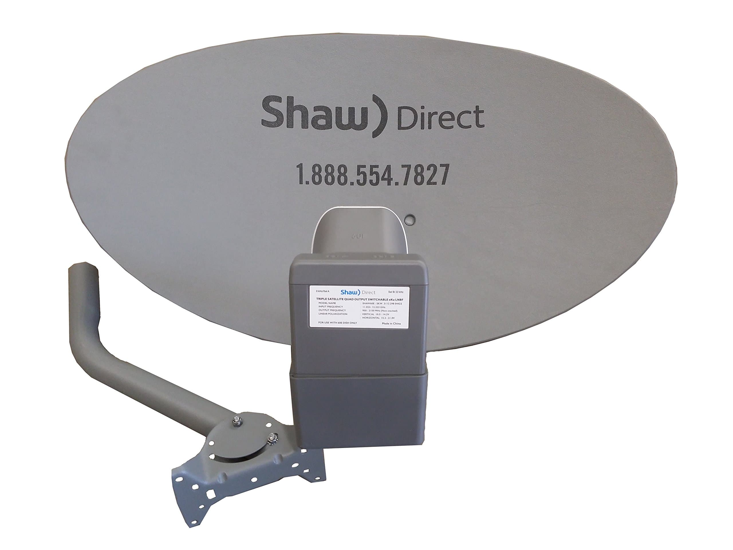 Shaw Direct Quad Output XKu LNBF for 60e Dish