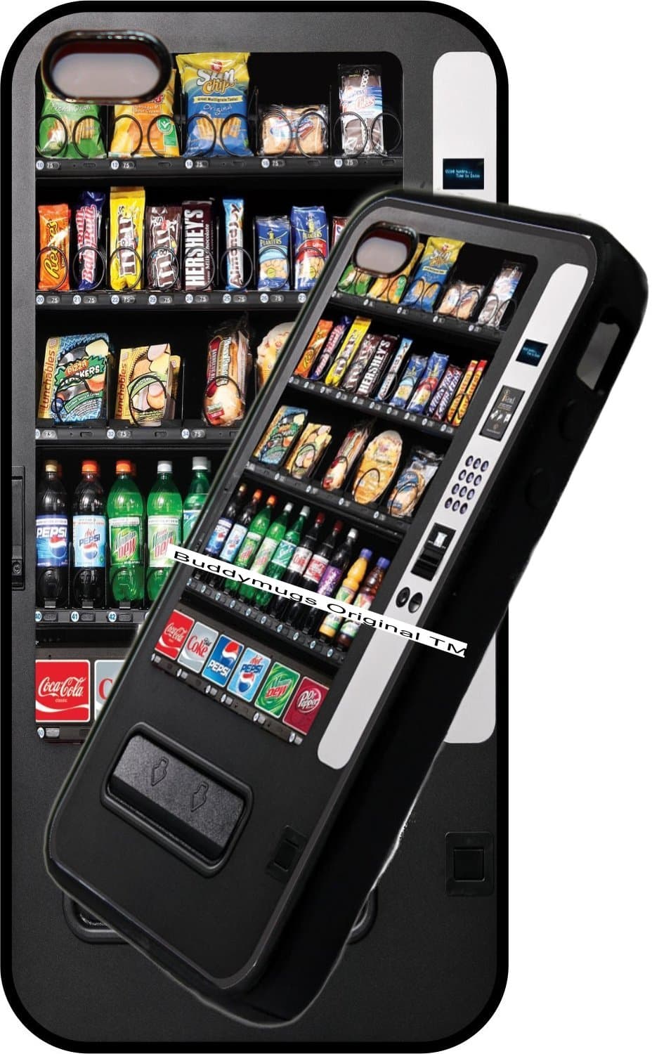 Iphone 5 5s Machine Vending Snack Candy Rubber Case Cover Phone Vintage Includes Free Screen Protector Funny New