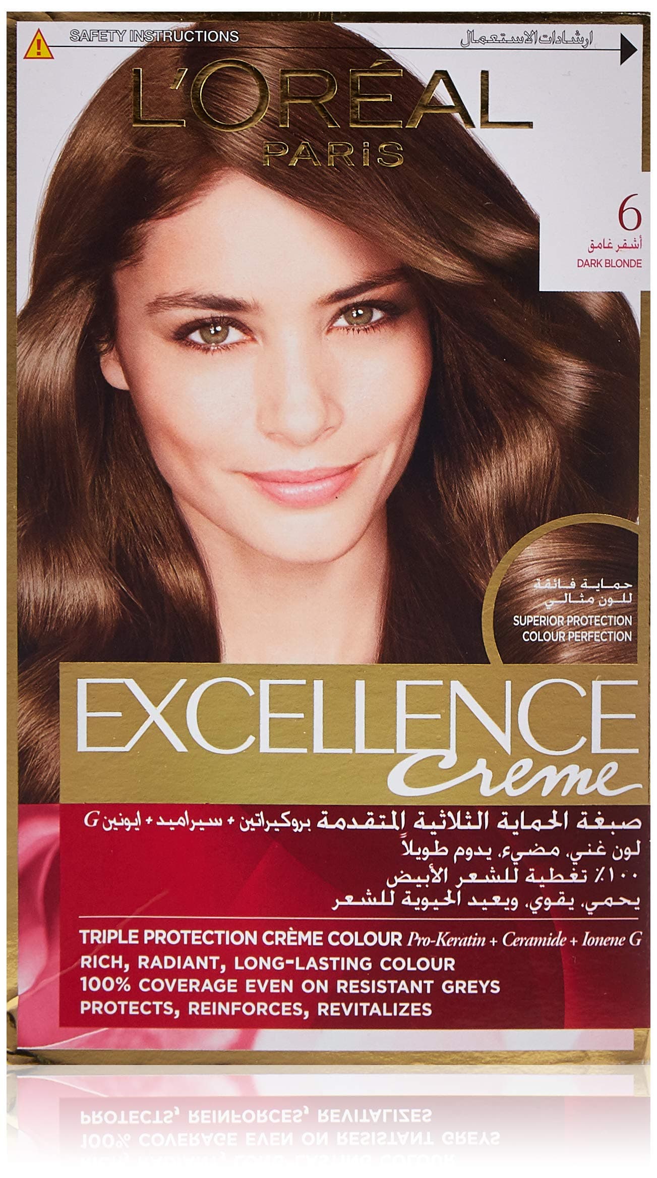 L'Oreal Paris Excellence, 6.0 Dark Blonde