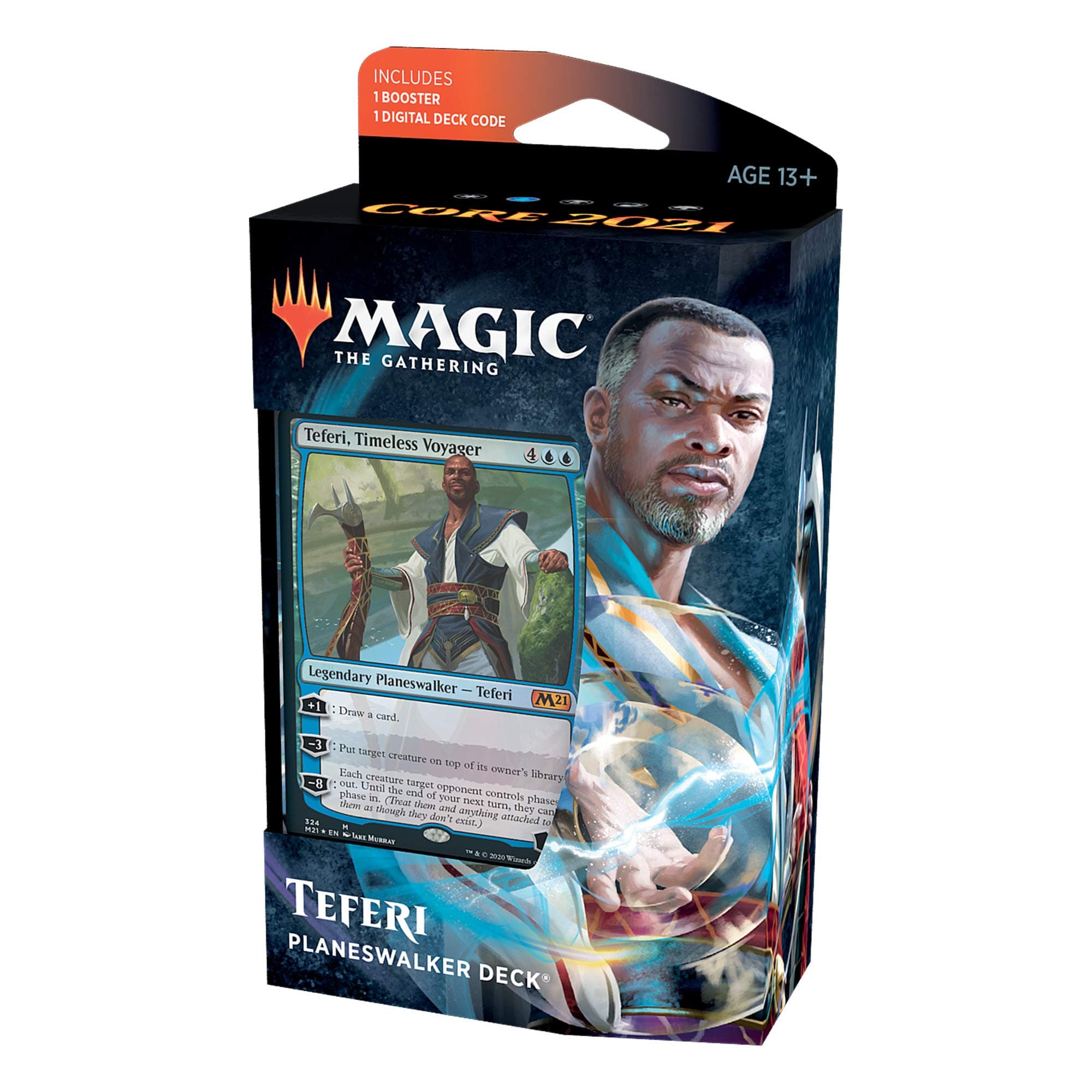 Teferi Timeless Voyager Planeswalker Deck | Core Set 2021 (M21) | 60 Card Starter Deck