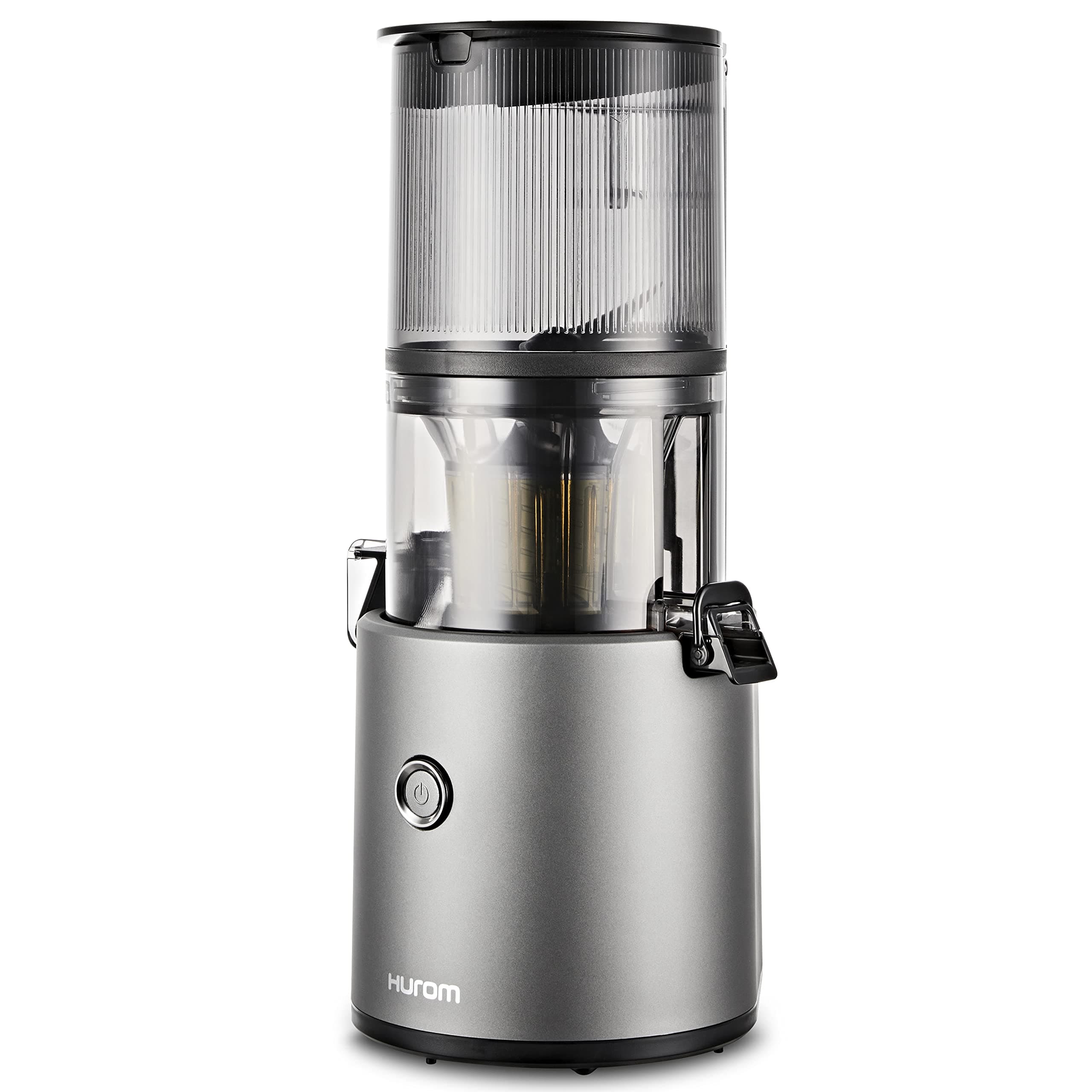 Hurom | H-300 Extractor - Cold Extract Fruit and Vegetables, Multi-Screw Technology Filter + Auger with Automatic Reversal, 90% Juice Yield, Quick Cleaning, BPA Free - Silver [Energy Class A++]