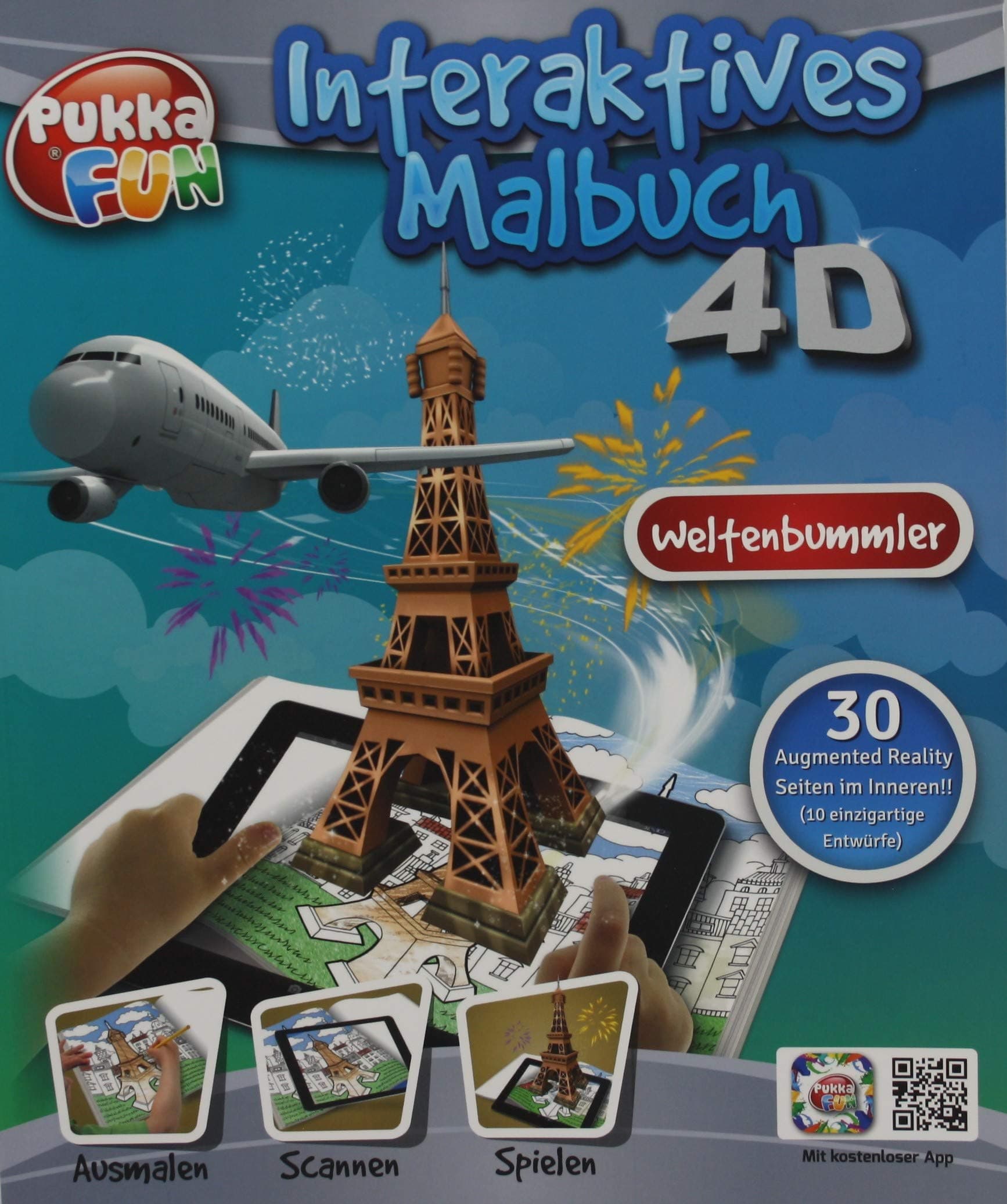 Pukka Fun 8423-FUN Colouring Book