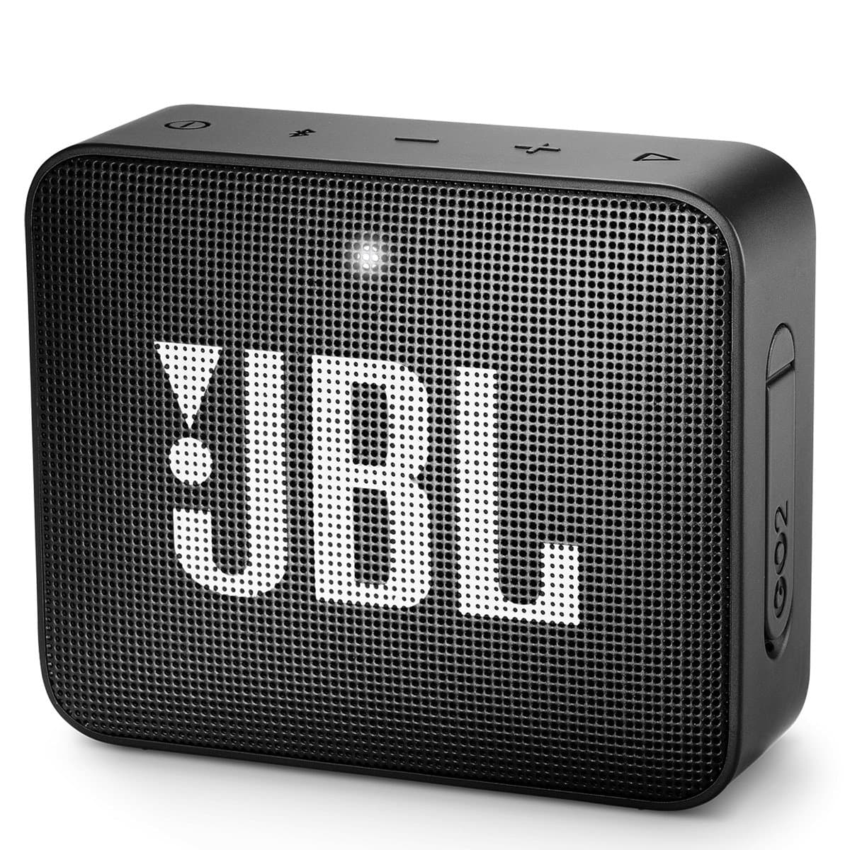 JBL GO 2 Portable Waterproof Bluetooth Speaker (Midnight Black)