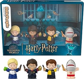 Little People COLLECTOR Harry Potter and The Goblet of Fire Edition - Set of 4 Figures in a Display Box