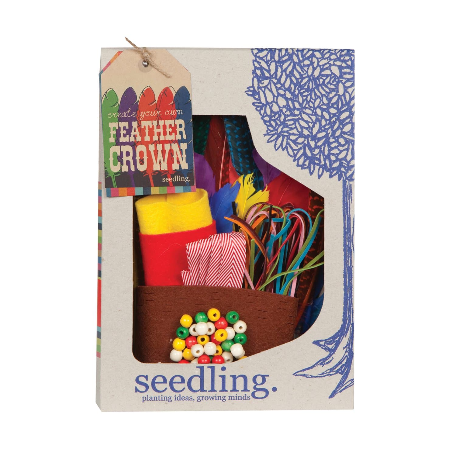 Seedling Create Your Own Feather Crown Kit
