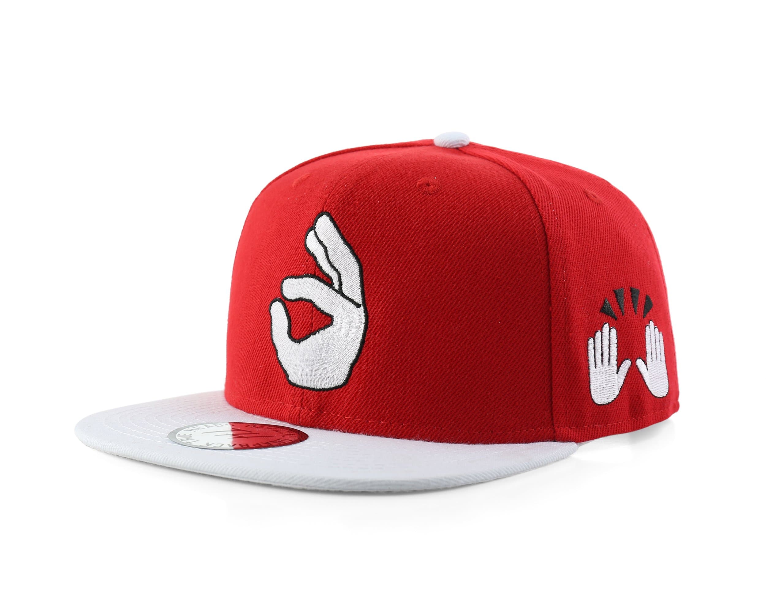 9 DIGITAL True Heads OK Red Snapback Baseball Cap