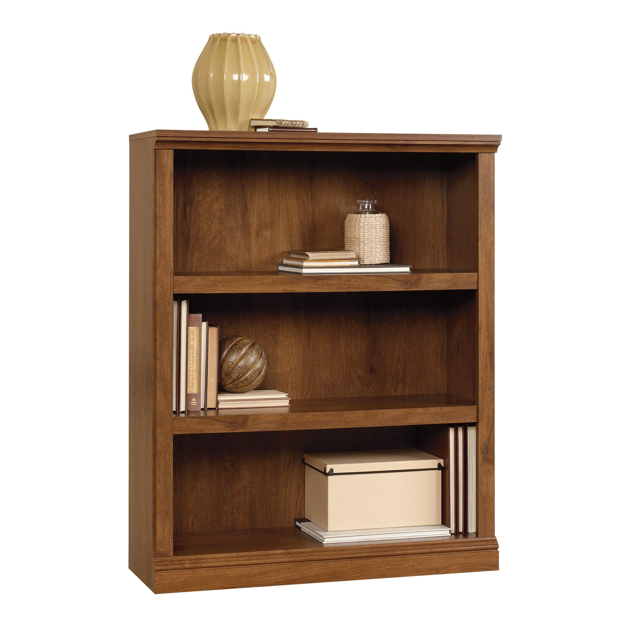Sauder Miscellaneous Storage 3 Shelf Bookcase - Oiled Oak