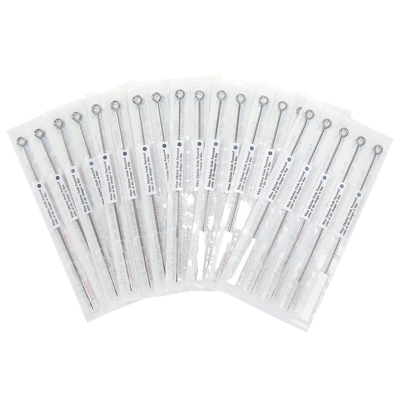 ACE Needles 50 pcs. 13 Double Stack Magnum Shader Pre-made Sterile Tattoo Needles - 13M2