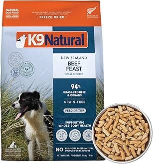 ケーナインナチュラル (K9 Natural) フリーズドライ ドッグフード ビーフ・フィースト 1.8kg -犬用 フリーズドライ総合栄養食-