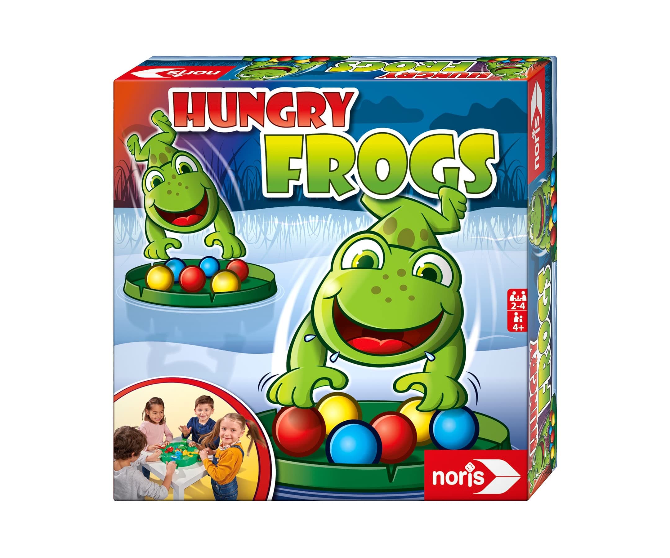 Hungry Frogs Fun Catch and Snap Game