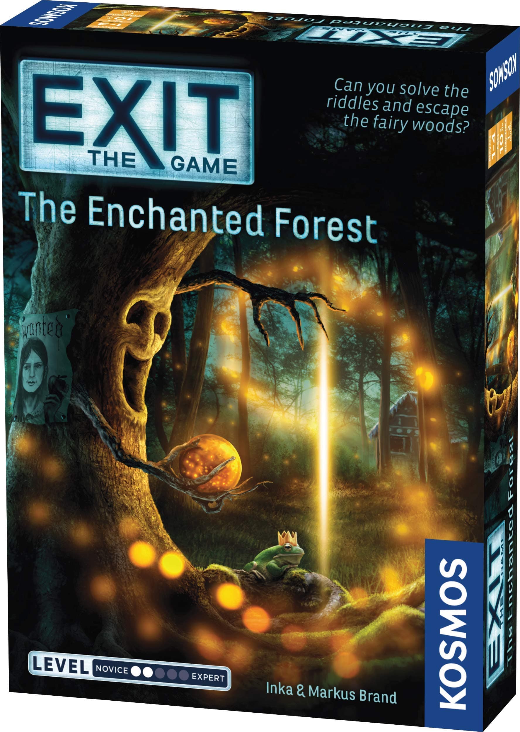 Thames & Kosmos - EXIT: The Enchanted Forest - Level: 2/5 - Unique Escape Room Game - 1-4 Players - Puzzle Solving Strategy Board Games for Adults & Kids, Ages 10+ - 692875