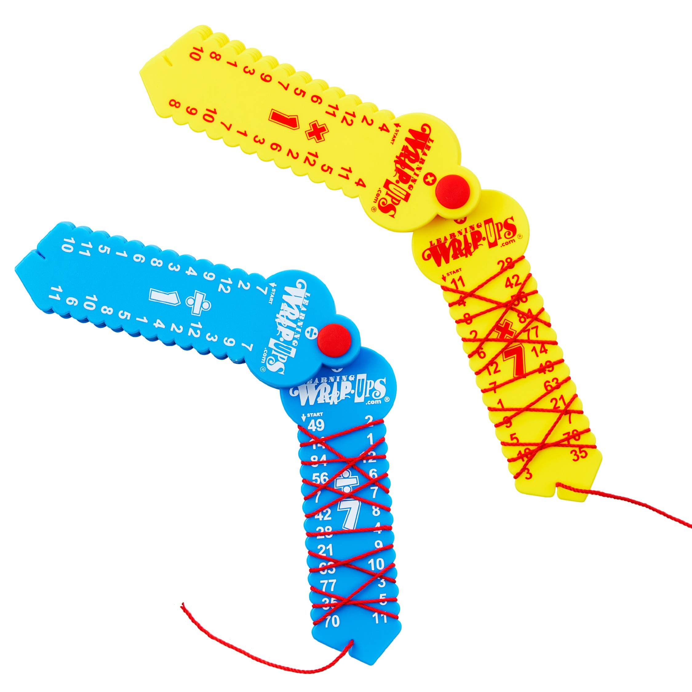 LEARNING WRAP-UPS SELF-CORRECTING Math Game: Division & Multiplication Keys for Ages Little Kid to Big Kid