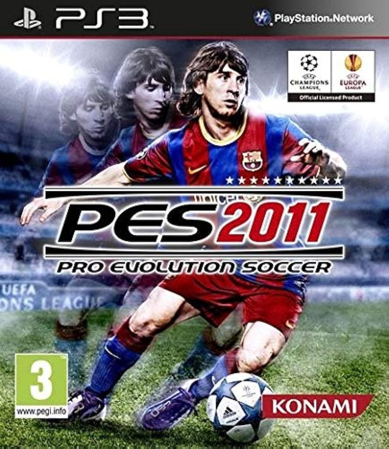 Konami Pro Evolution Soccer Pes 2011 PlayStation 3