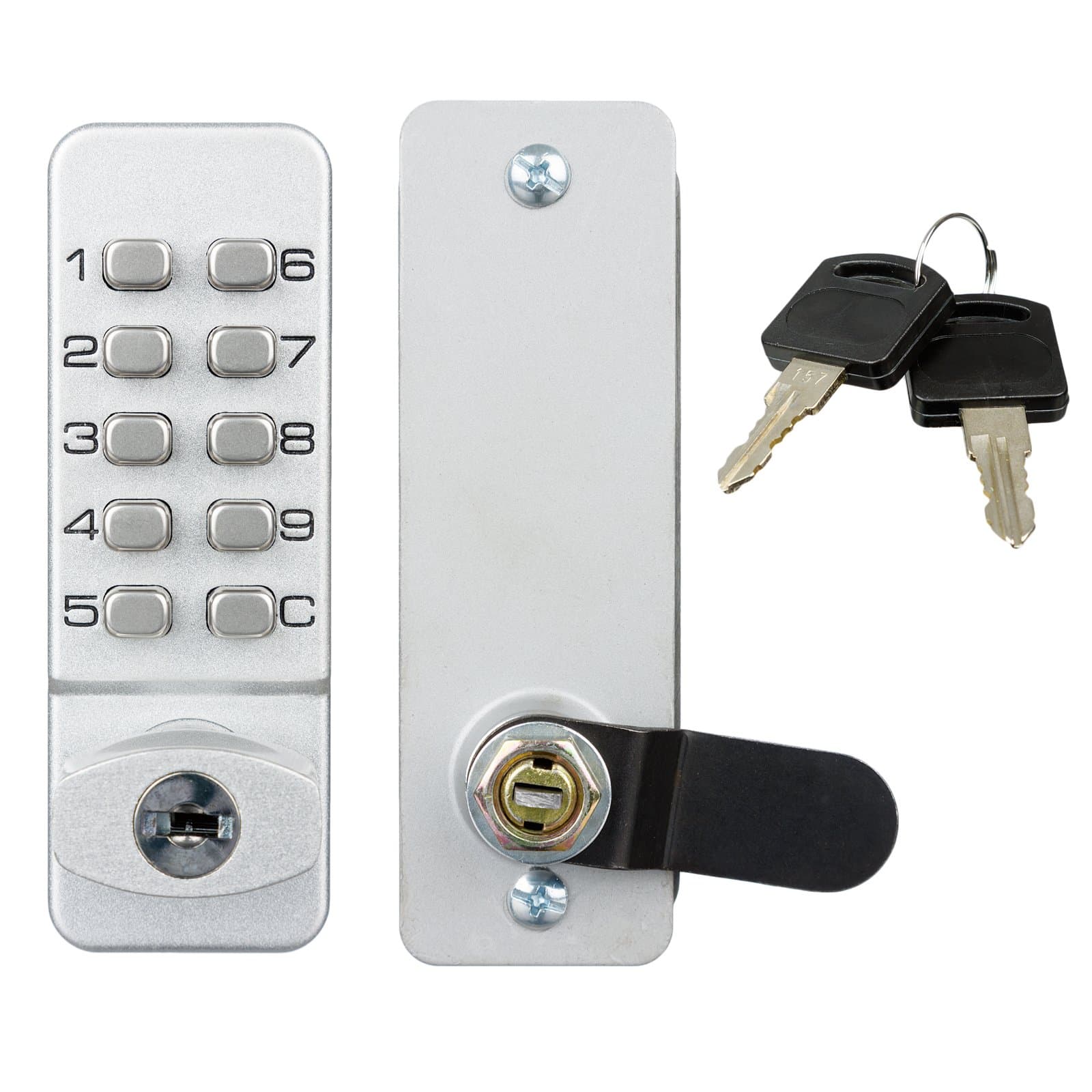 Lockey Push Button Cabinet Lock