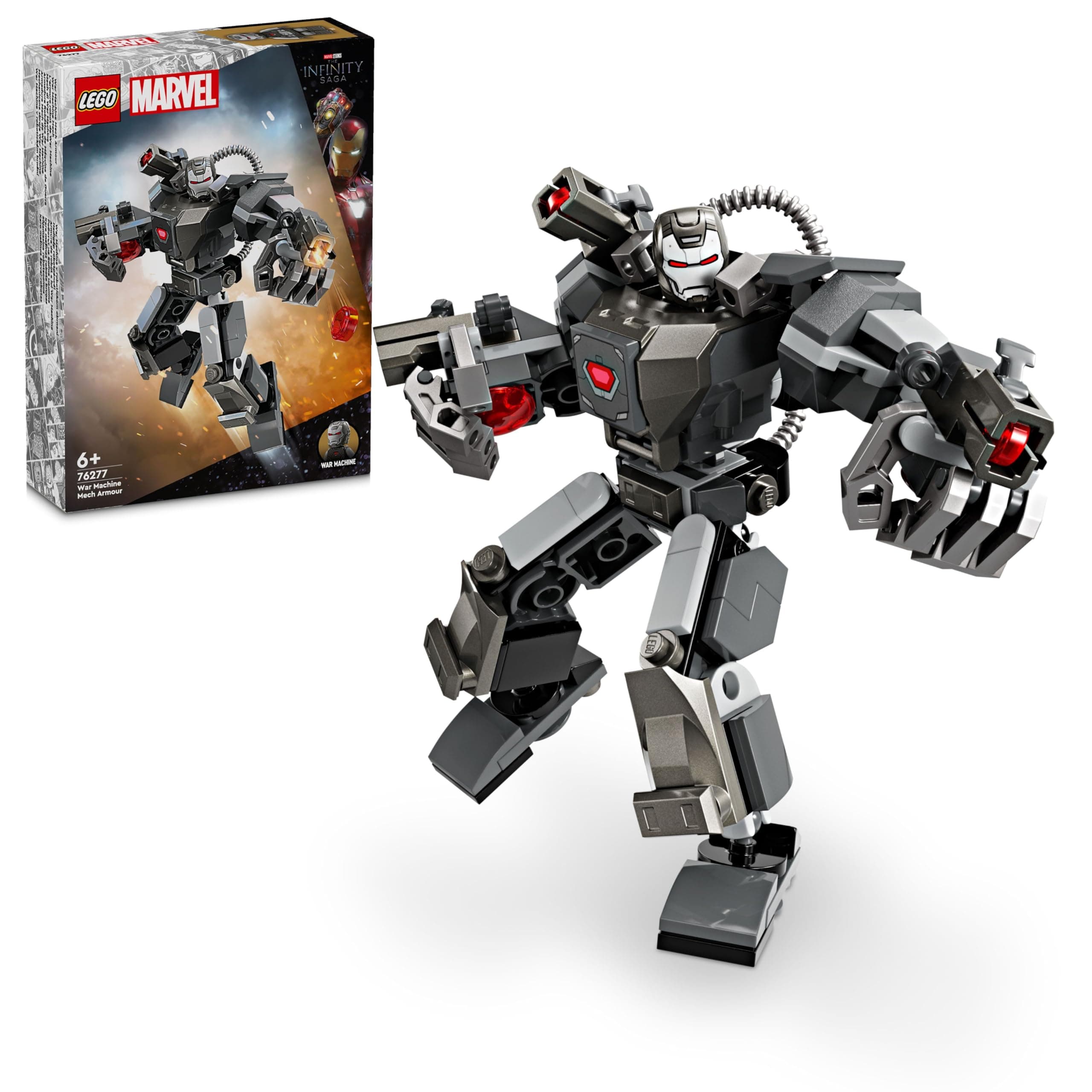 Marvel Superheroes War Machine Mech Armor Set 76277
