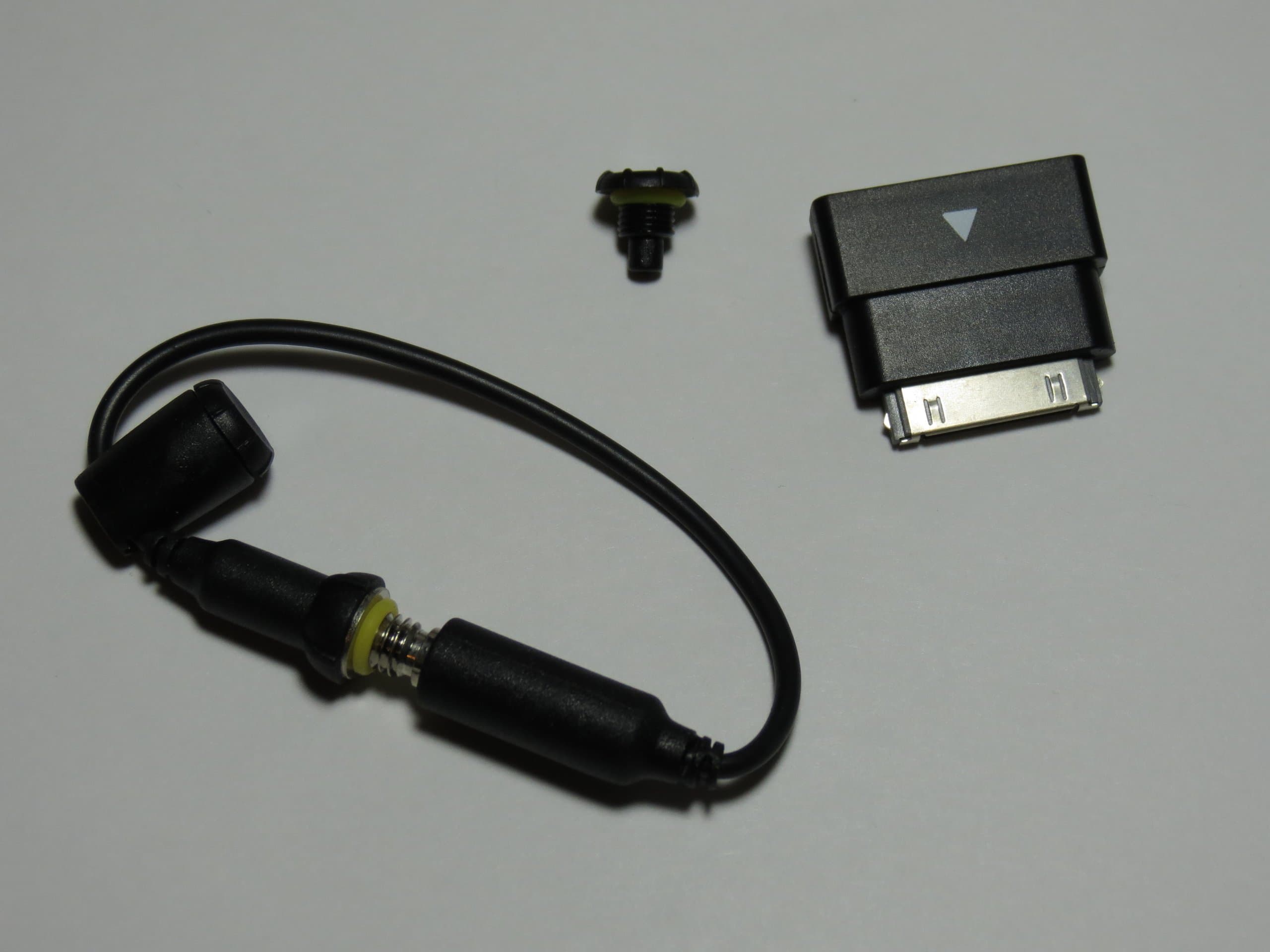 Gentech Accessory Set for Your Iphone 4 / 4s Black Lifeproof Cases, Included Is 1 Black Dock Extender and 1 Adapter with 2 Black Screw