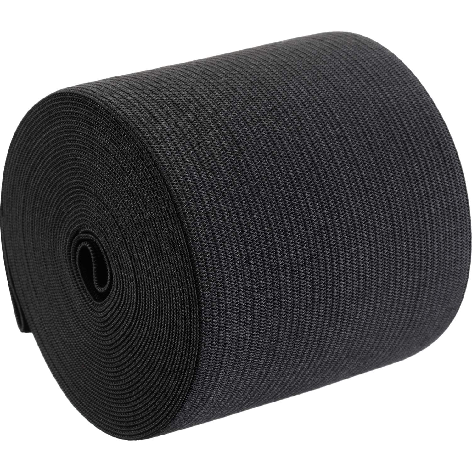 EBOOT 1 Pcs Elastic Spool (3 Inch X 5 Yard,Black)