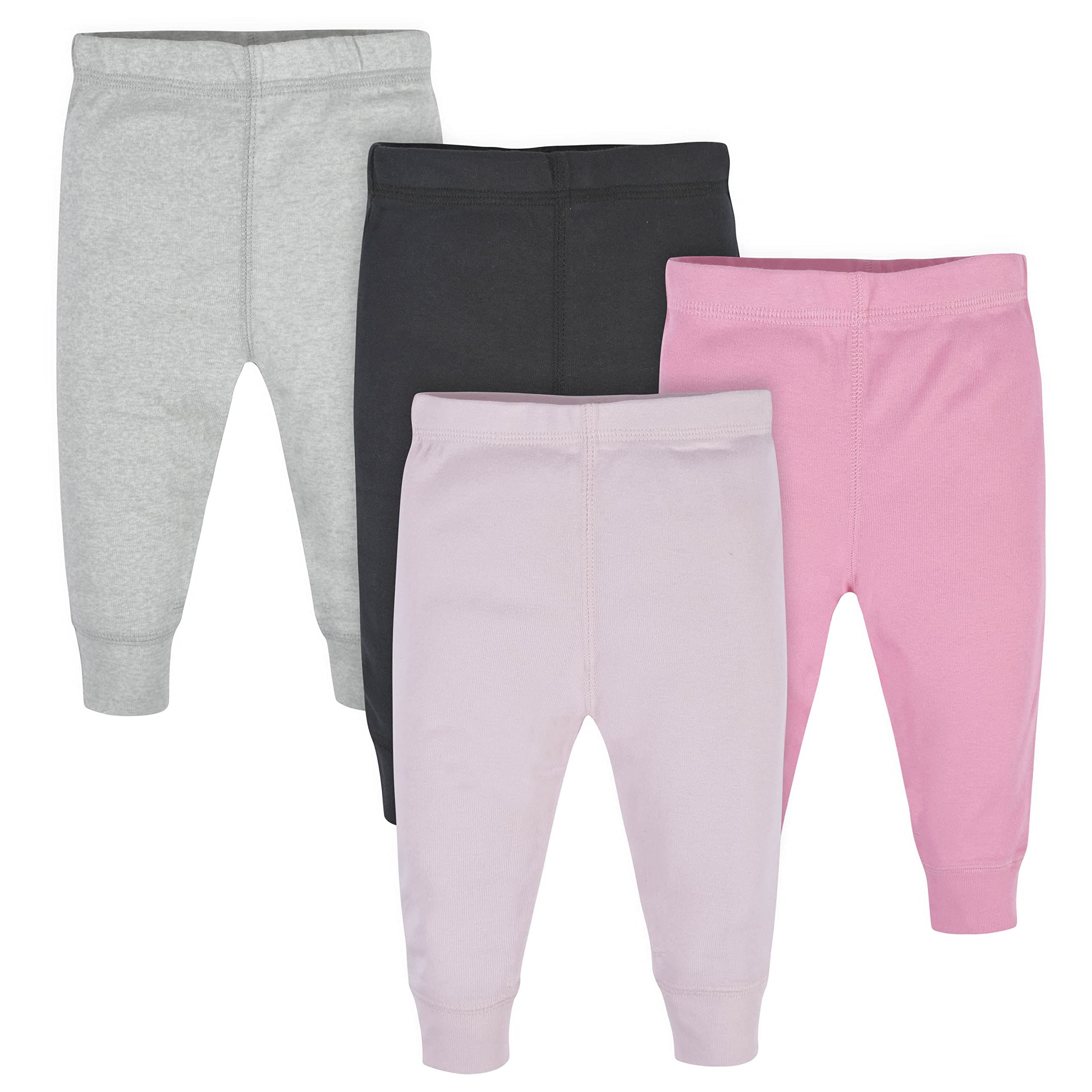 Baby Girls 4-pack Active Pants