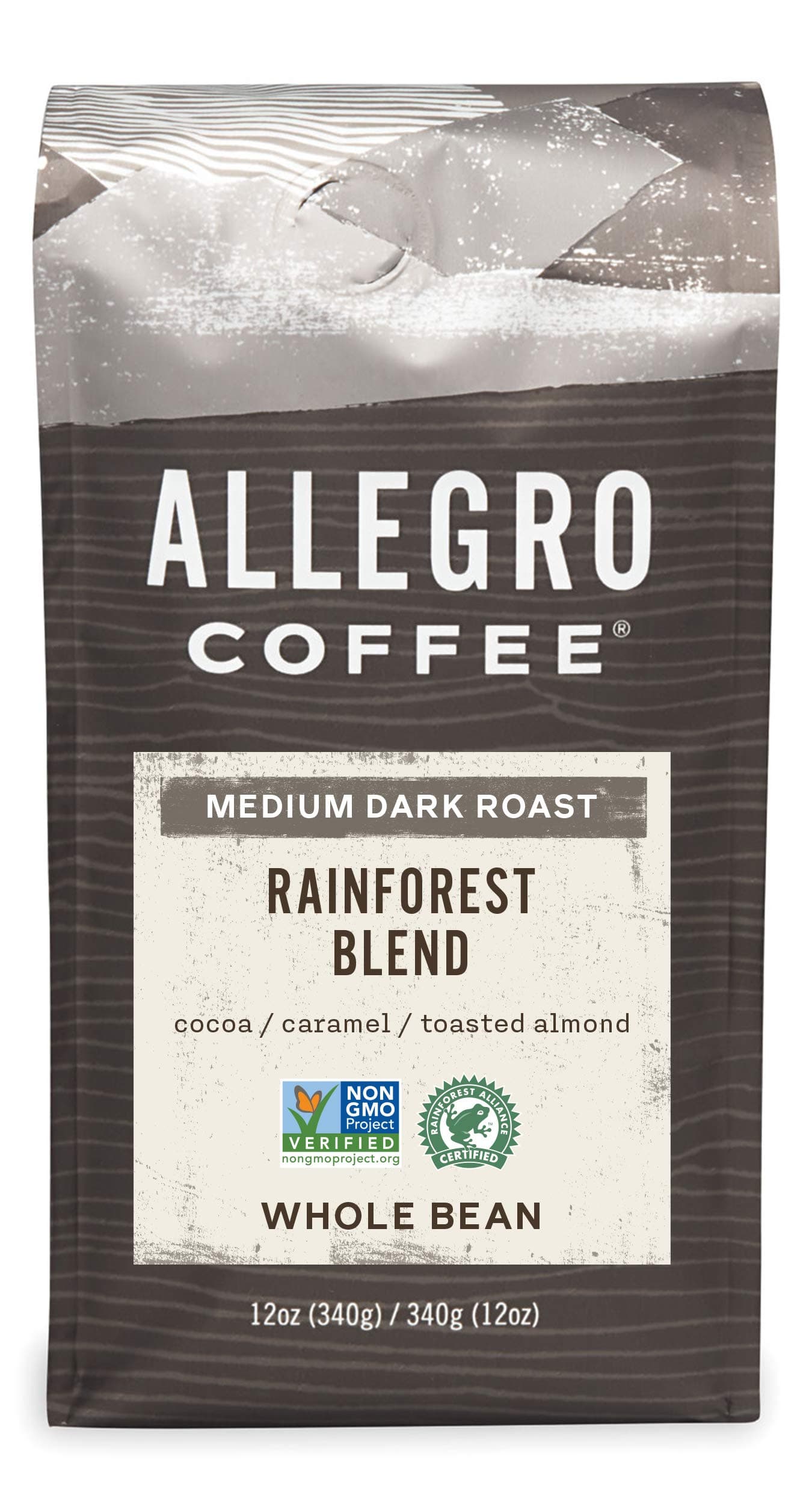 Rainforest Blend Whole Bean Coffee, 12 oz