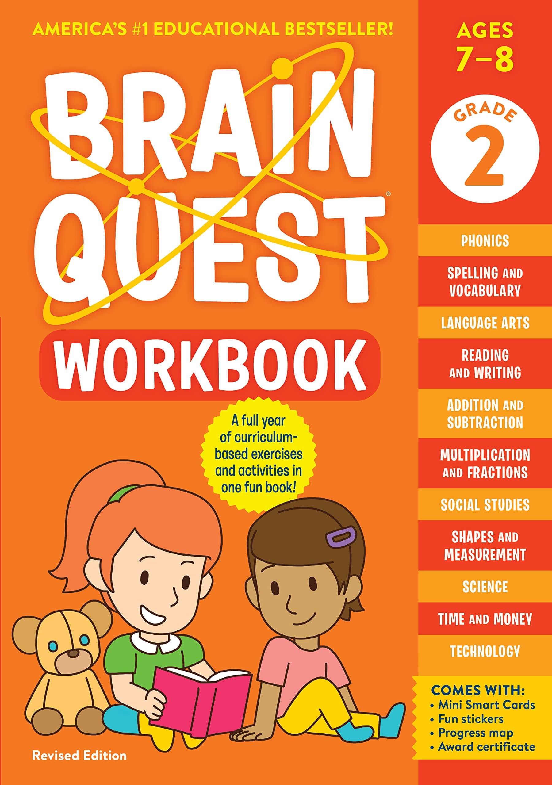 Brain Quest Workbook: 2nd Grade Revised Edition (Brain Quest Workbooks) Paperback – May 9, 2023