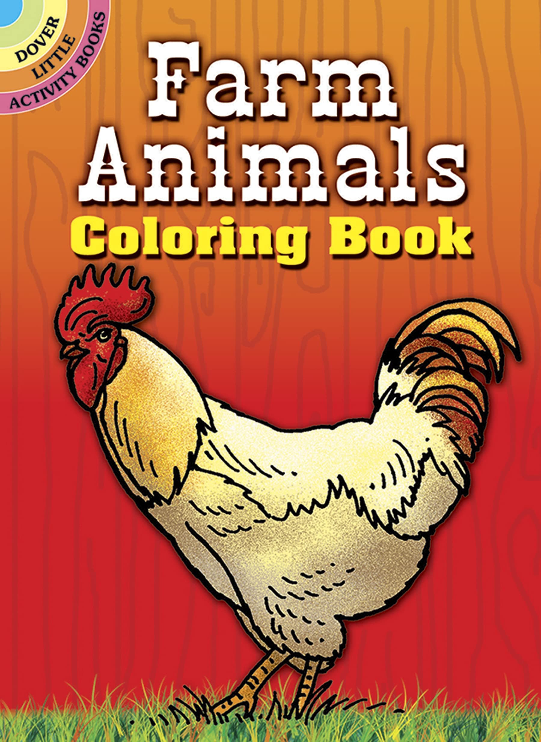 Dover Farm Animals Coloring Book